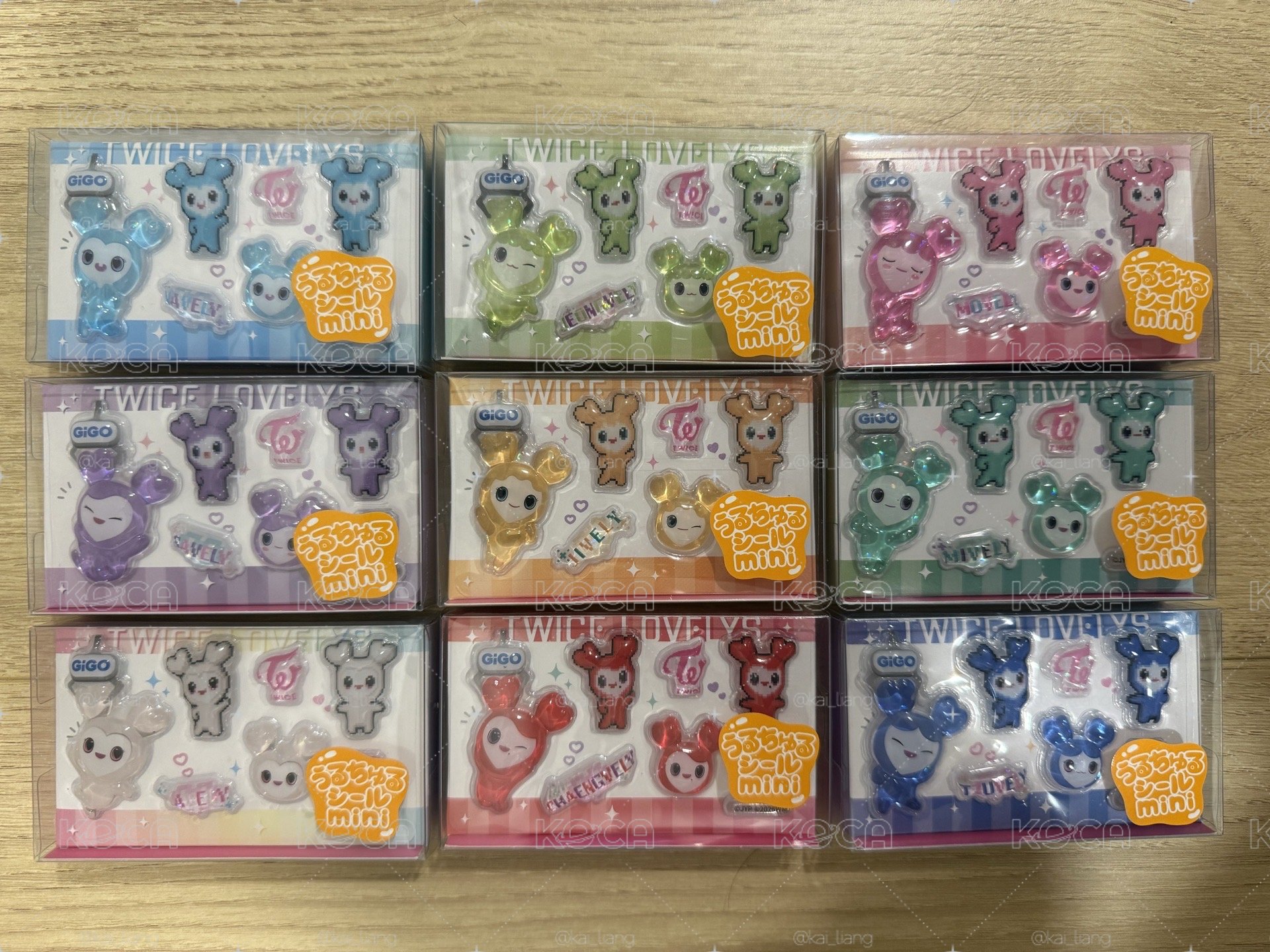 Twice gigo 水晶貼紙 現貨