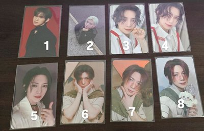 ATEEZ 呂尚 專卡／特典卡／卡包卡