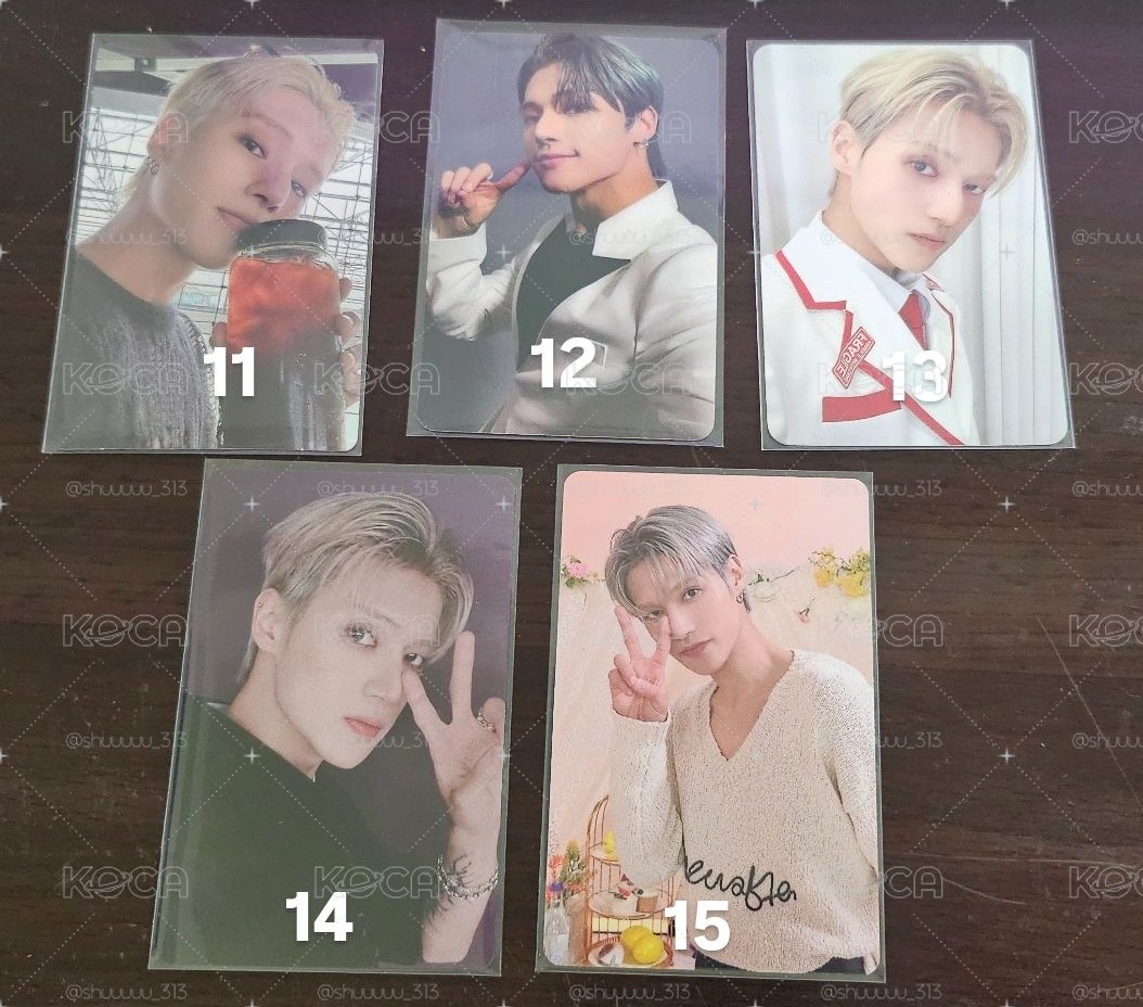 ATEEZ 友榮 專卡／滿額卡／卡包卡／生日MD卡