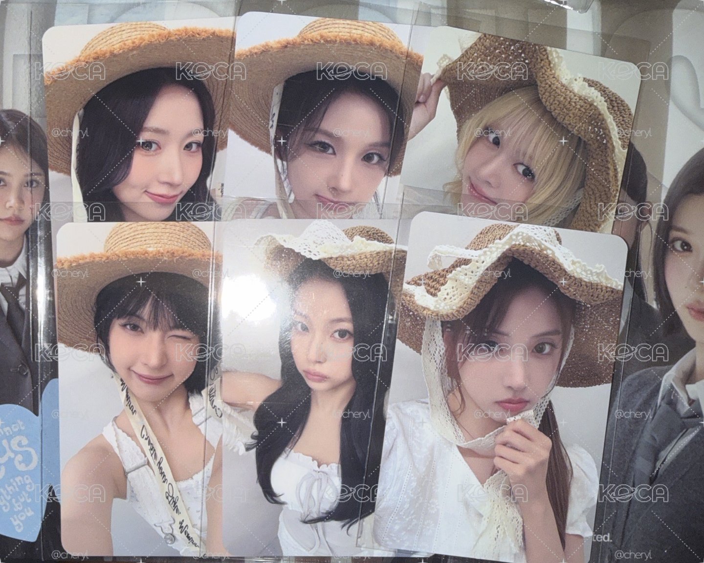 NMIXX 草帽一套