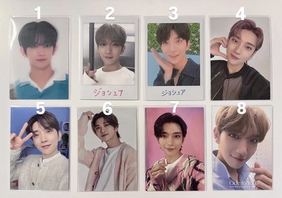 SEVENTEEN 知秀日卡、周邊卡