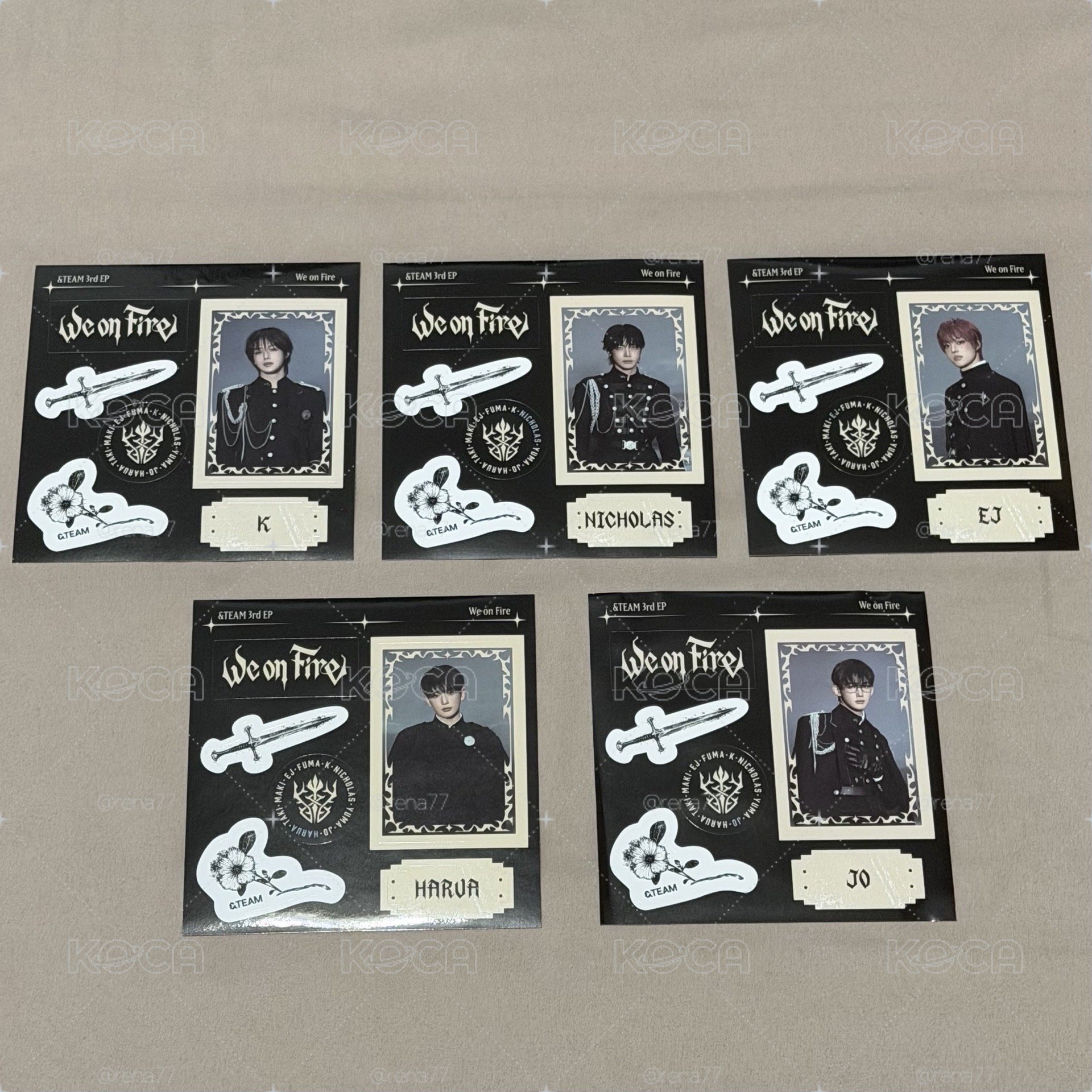 WOF 通常盤貼紙