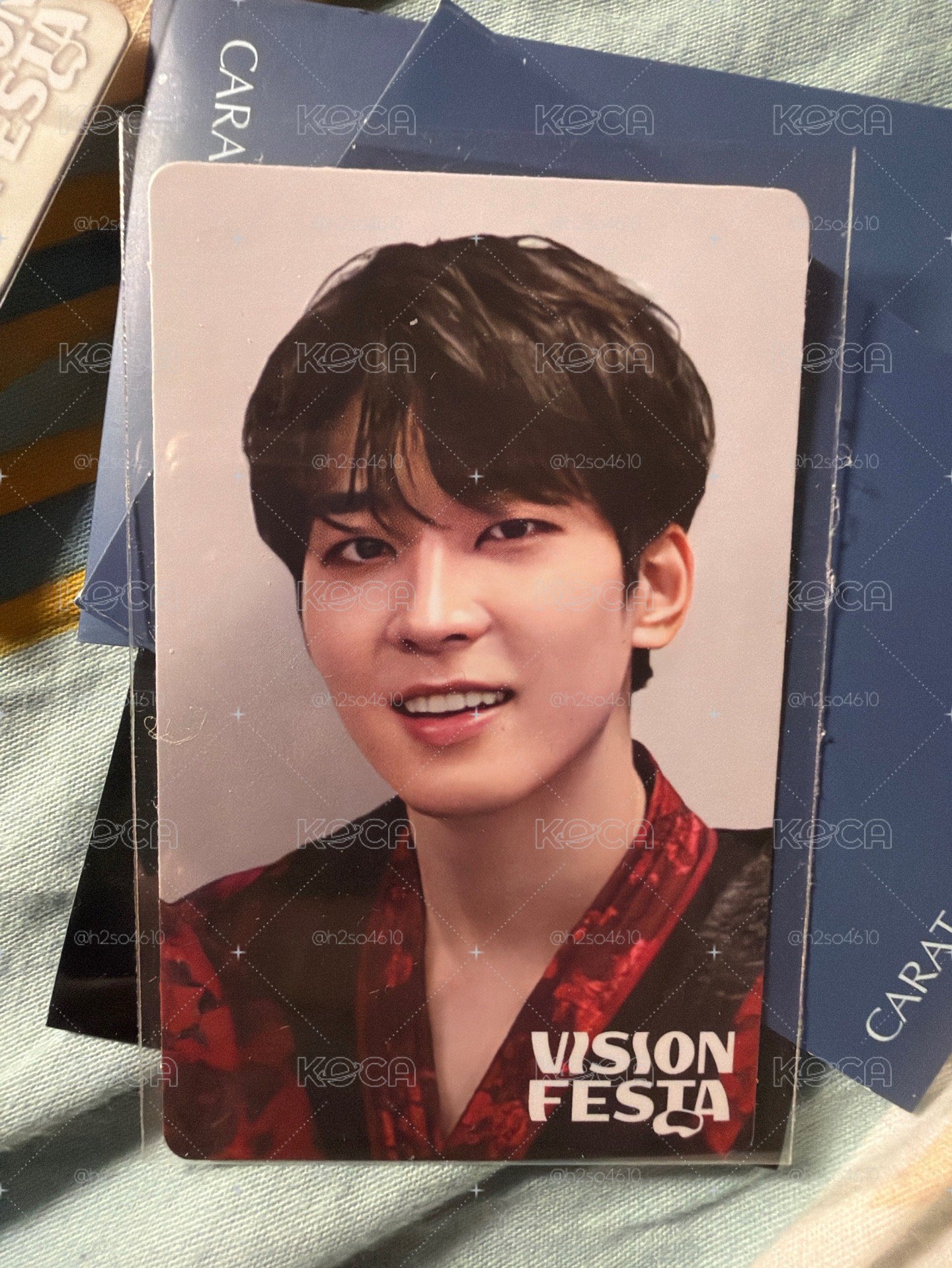 SEVENTEEN 圓佑 VISION FESTA 入場卡