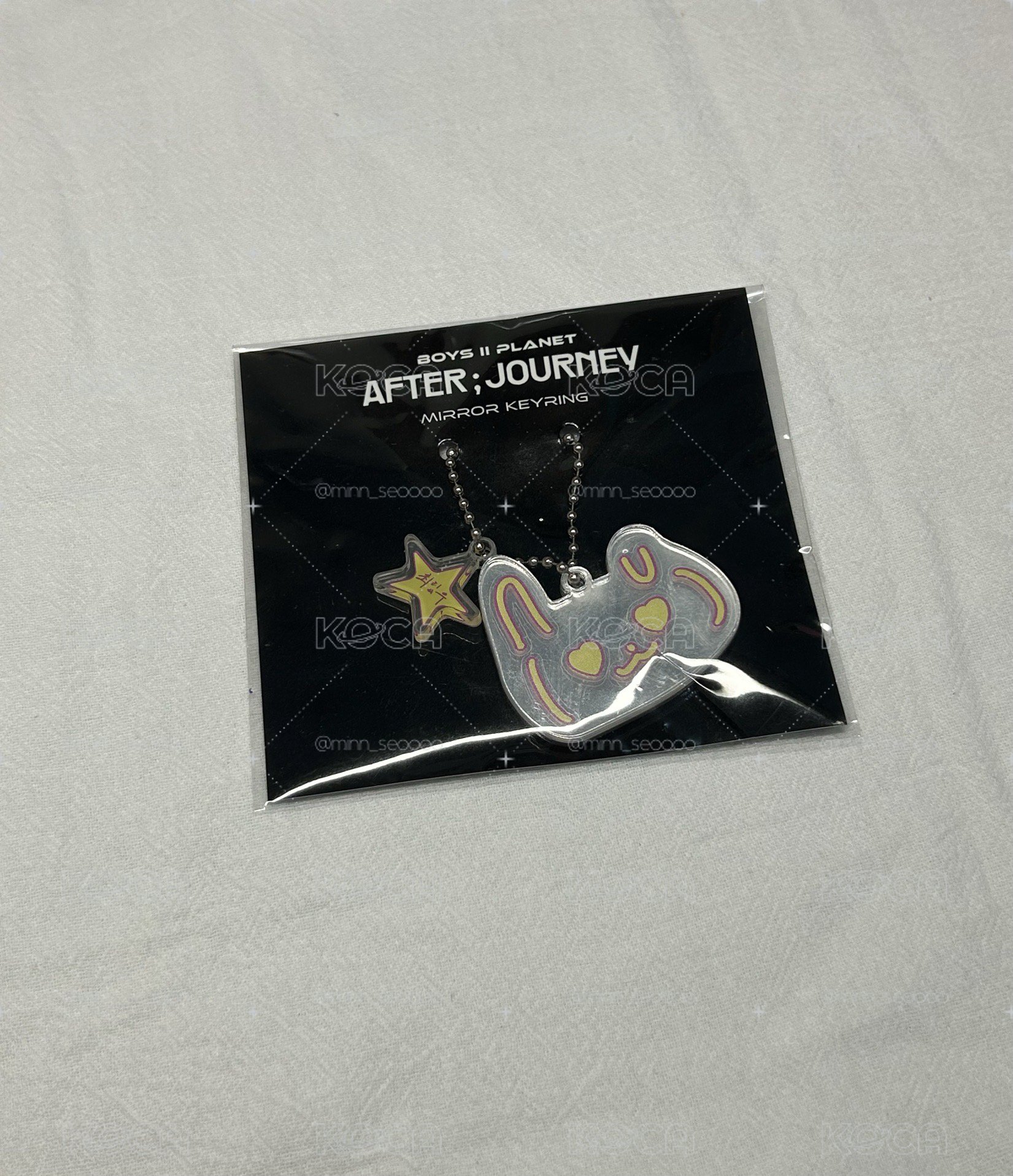 崔立于男寶星球展會吊飾