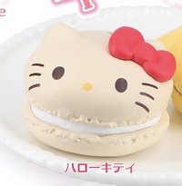 三麗鷗馬卡龍收納盒 公仔 HelloKitty