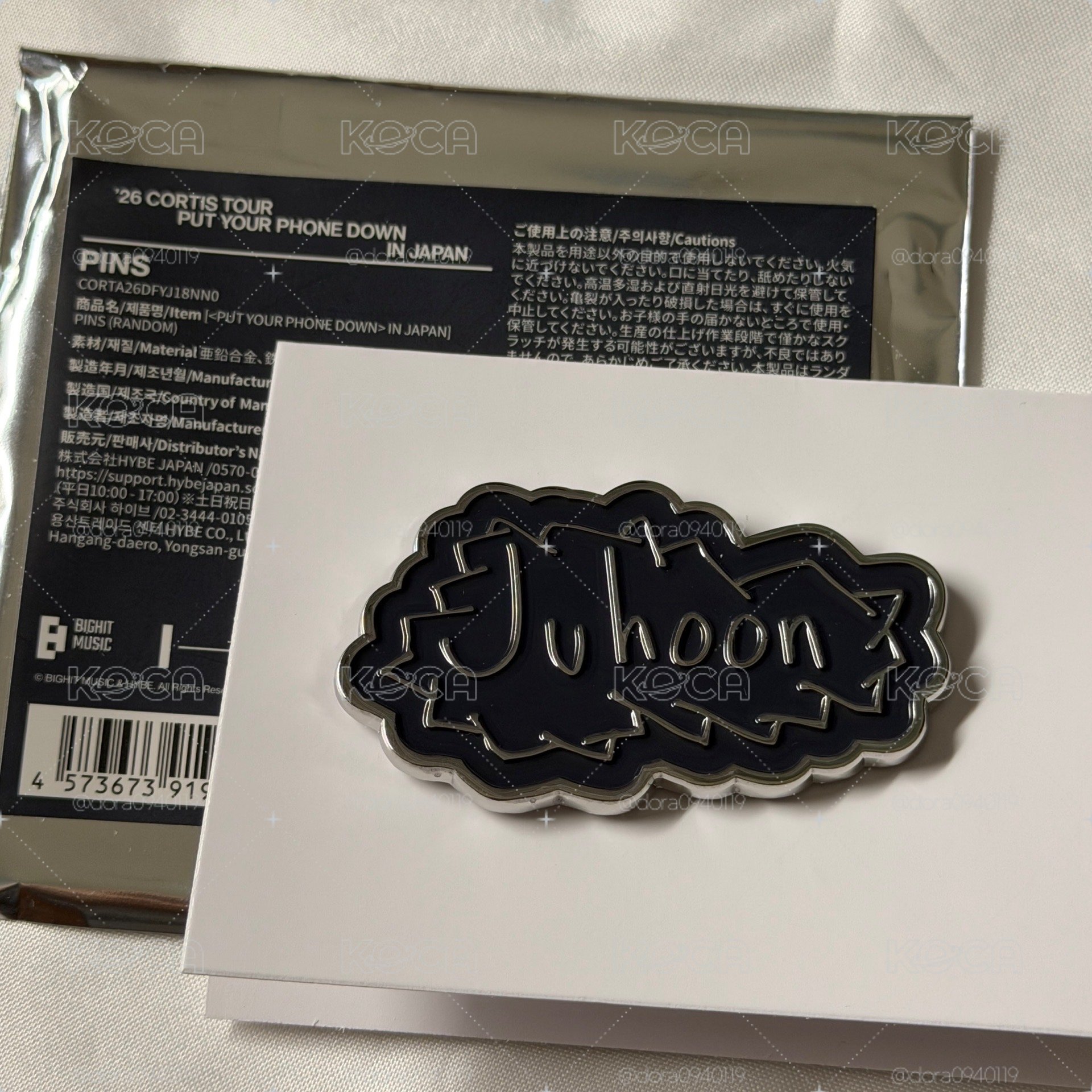 CORTIS 日巡隨機徽章訓