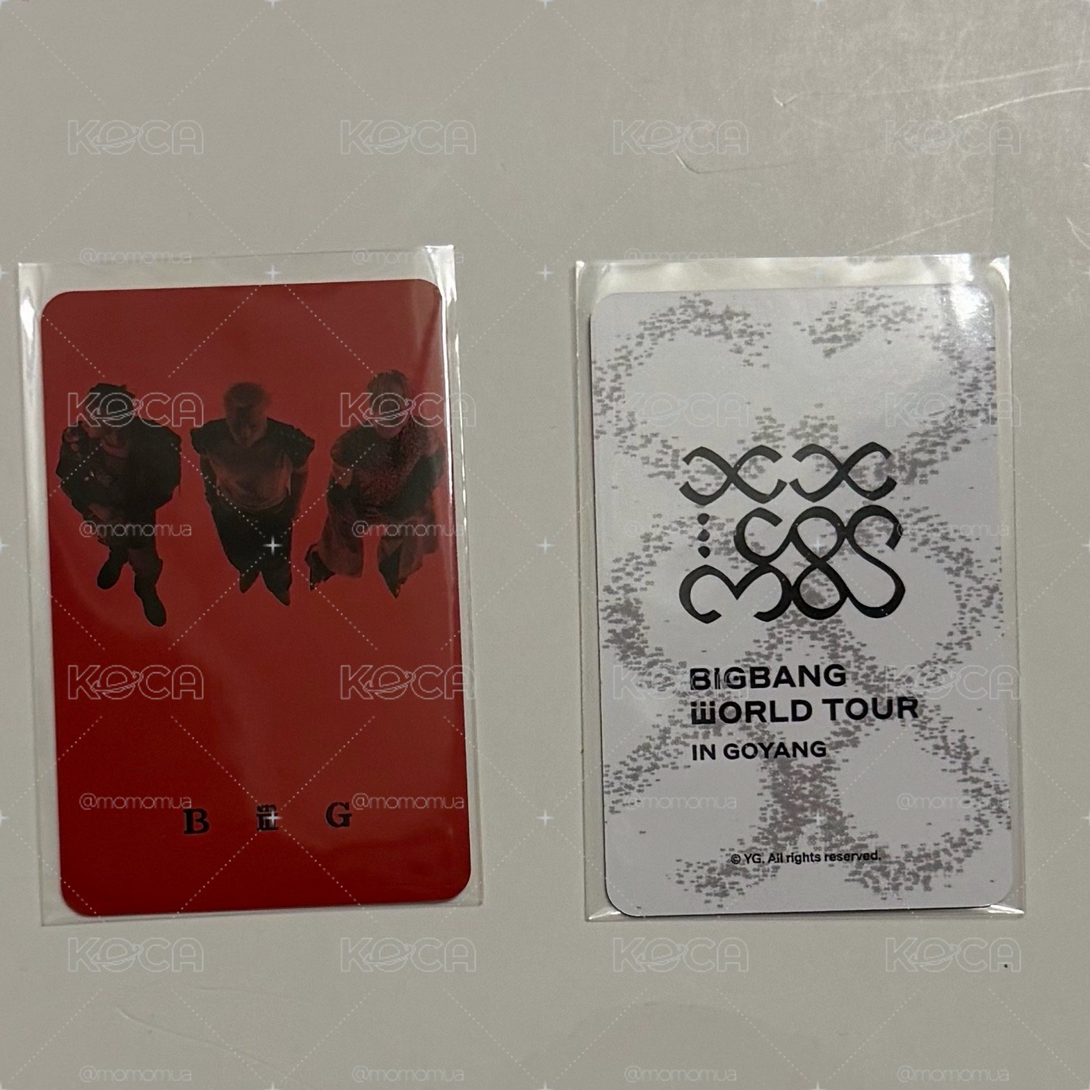 BIGBANG 高陽滿額卡