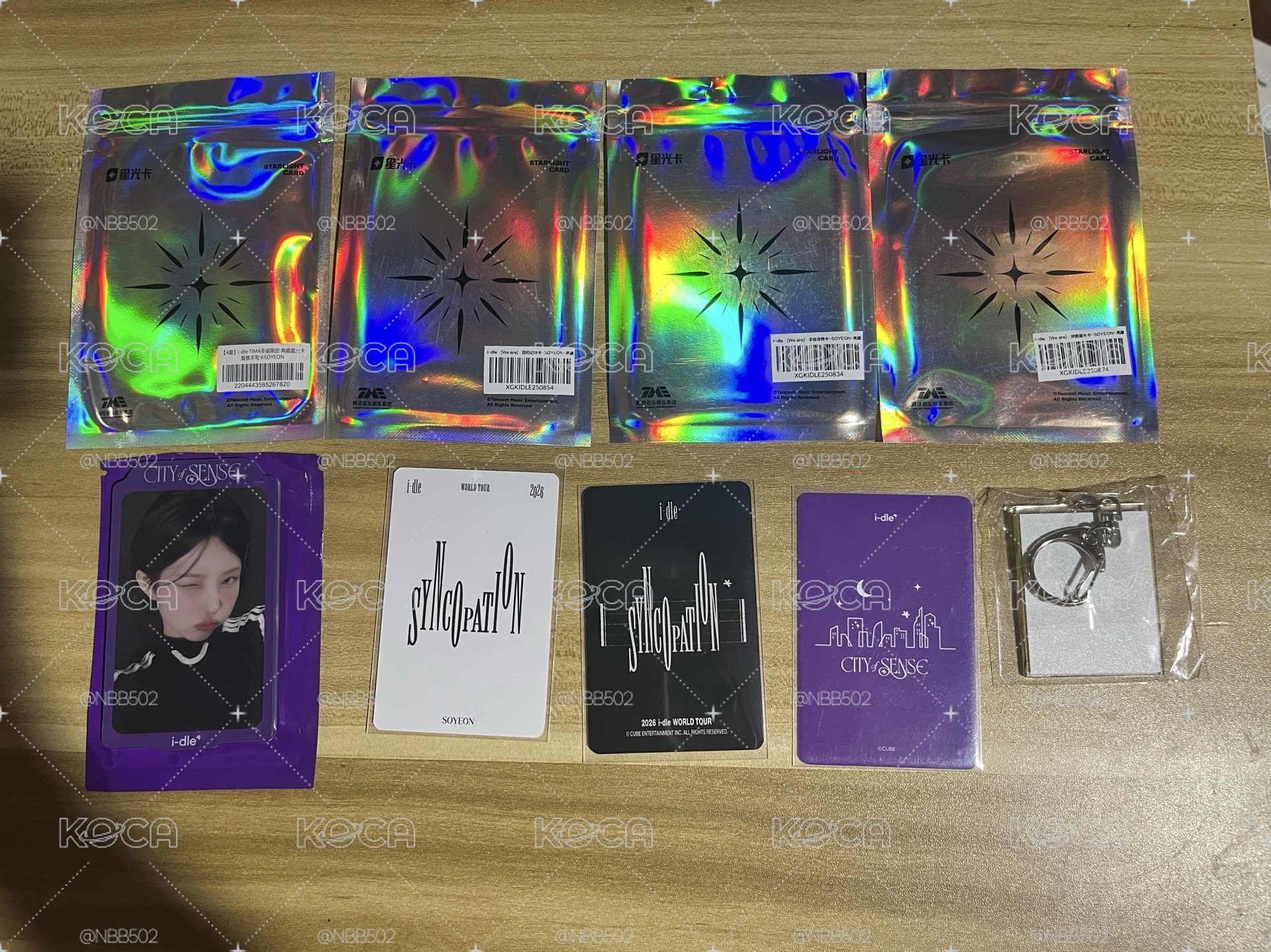 🏆 I-dle 小娟 大禮包*9