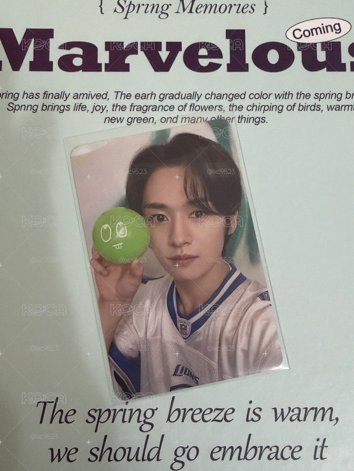 LEE KNOW NACIFIC代言卡