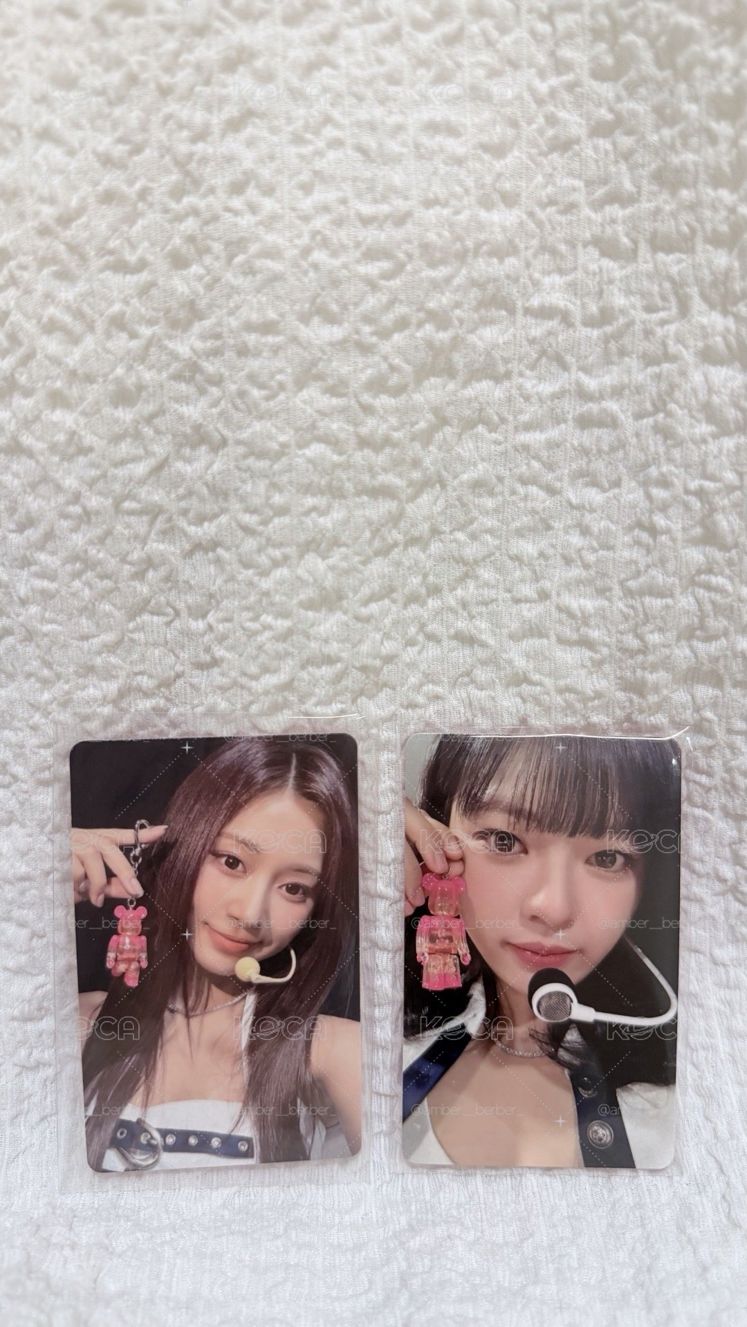 暴力熊 代言卡 瑜定💙💚