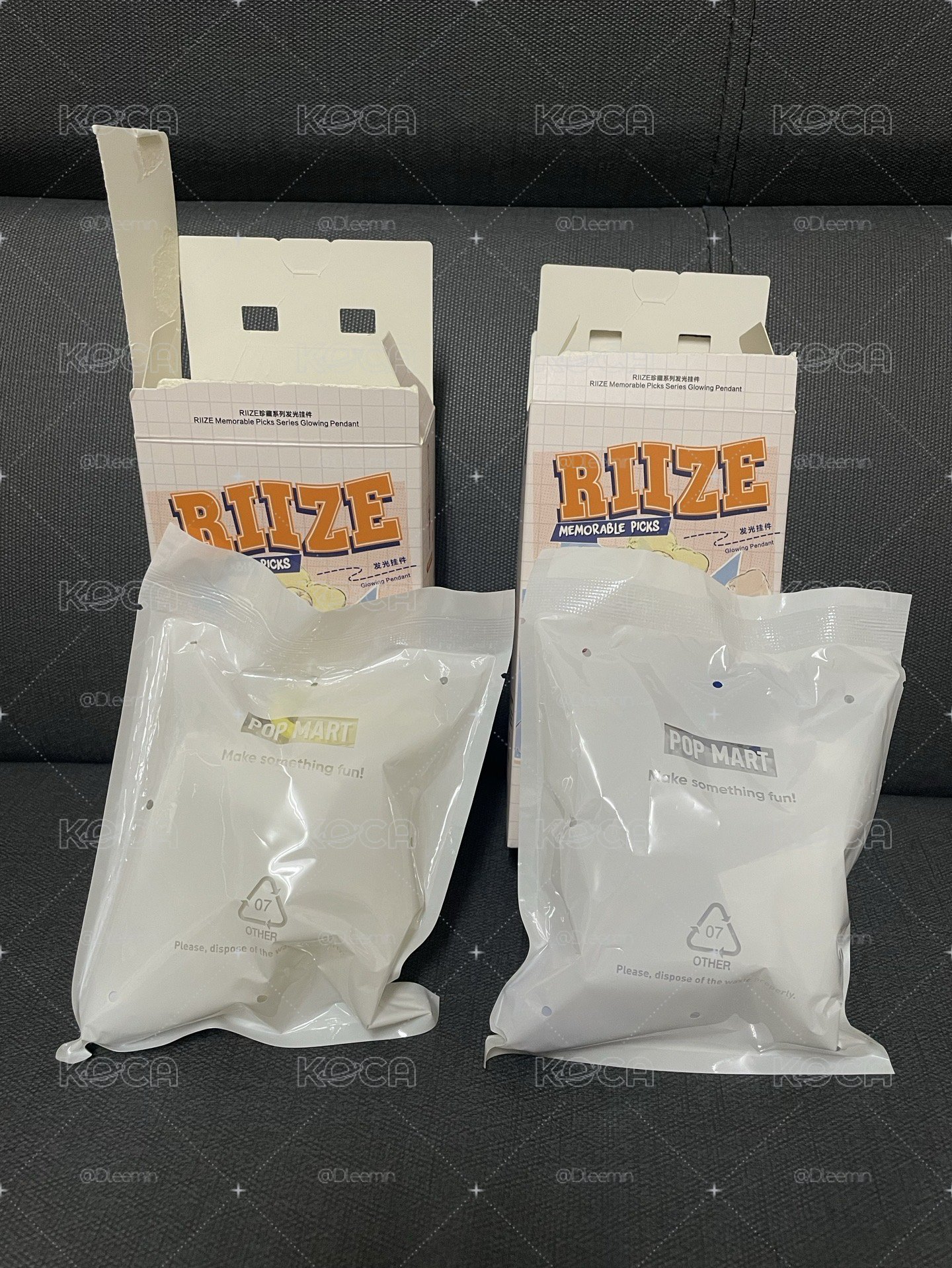 恩&彬 泡泡瑪特發光掛件🌟