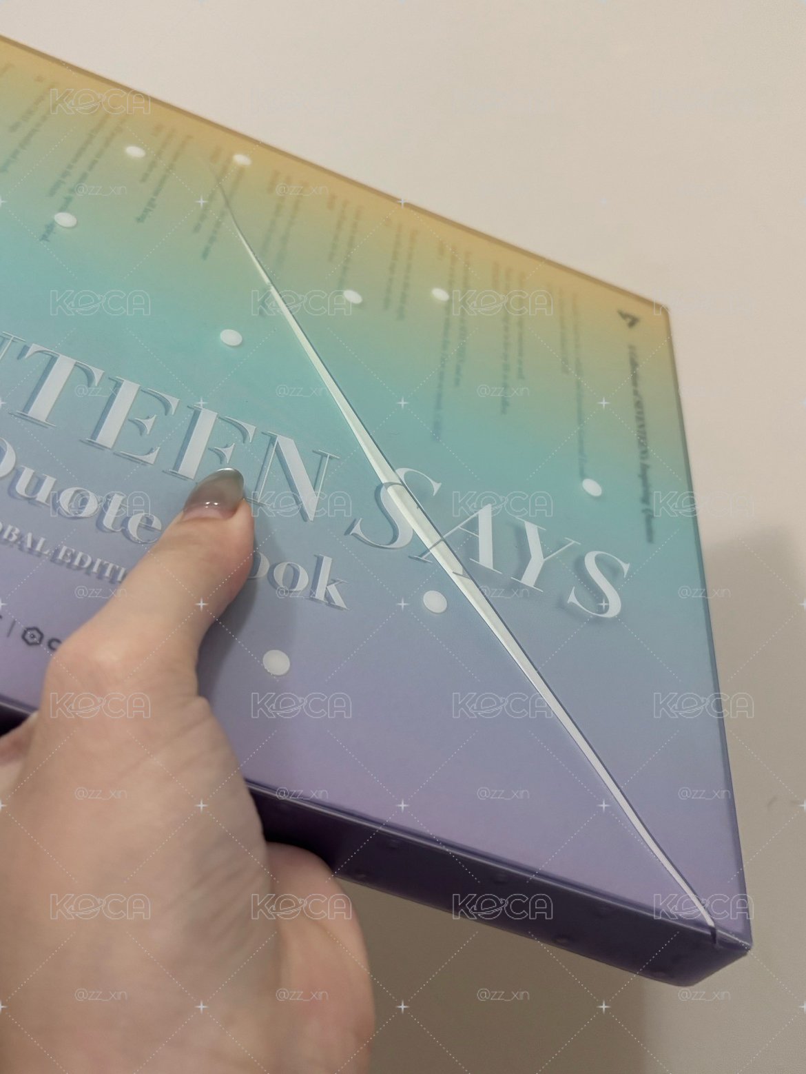 SEVENTEEN SAYS The Quote Book