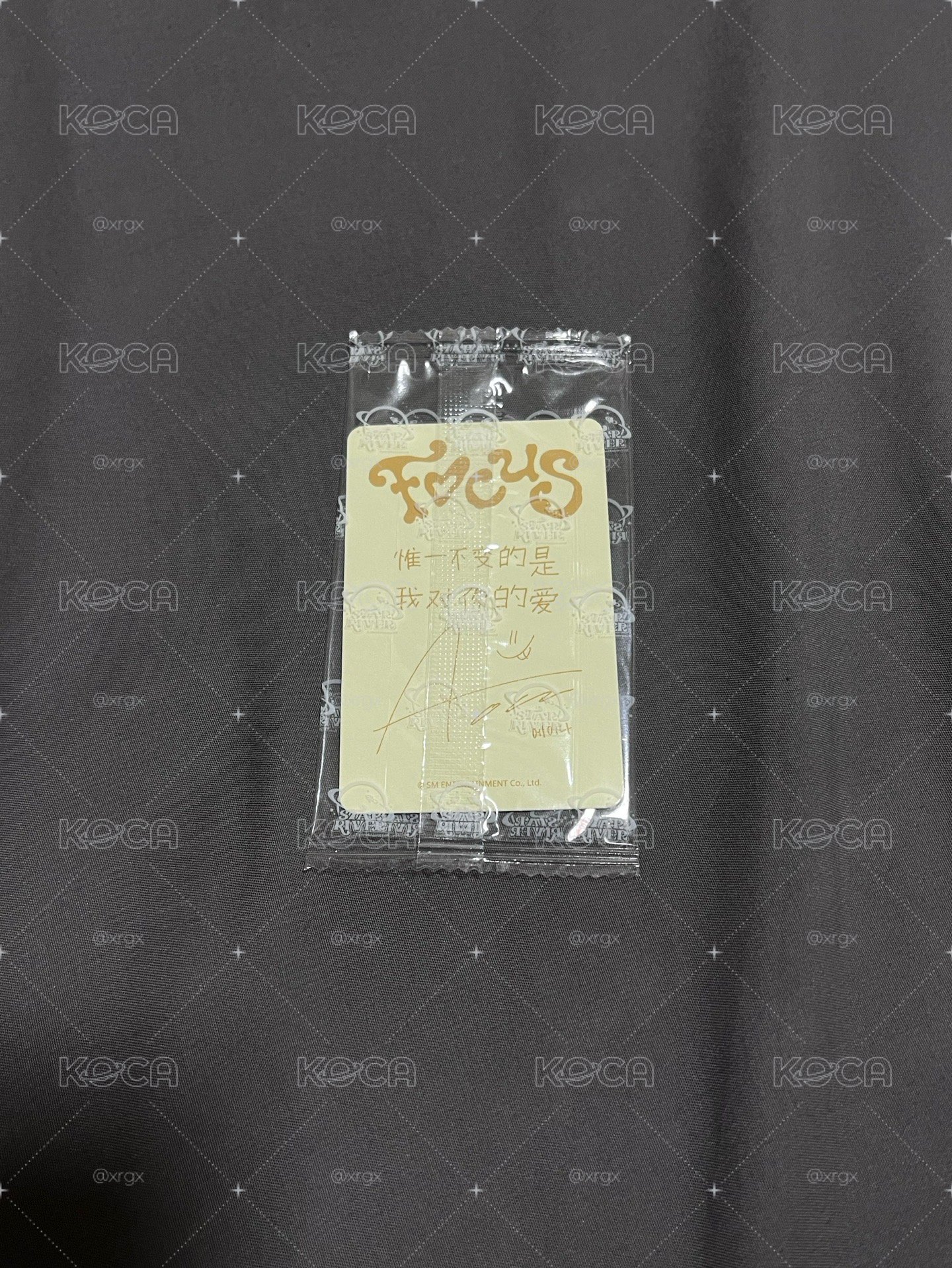 Focus 星河線上4.0 A-na「惟一不變的是我對你的愛」中文卡背（未拆）