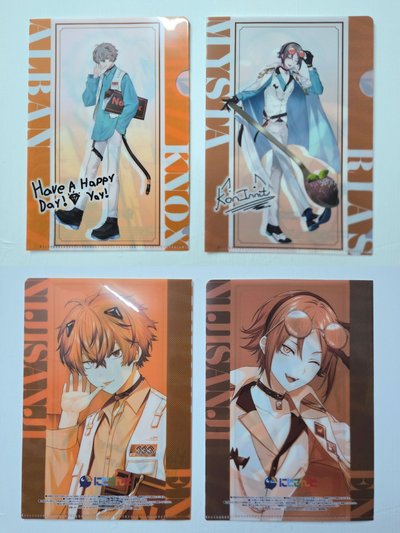 Mysta / Alban / EN組 日本全家聯名A5資料夾