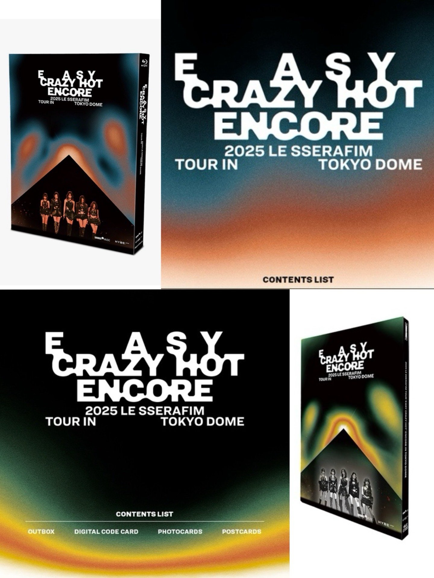 LE SSERAFIM 日本🇯🇵二巡Easy Crazy Hot 演唱會實錄（預購）