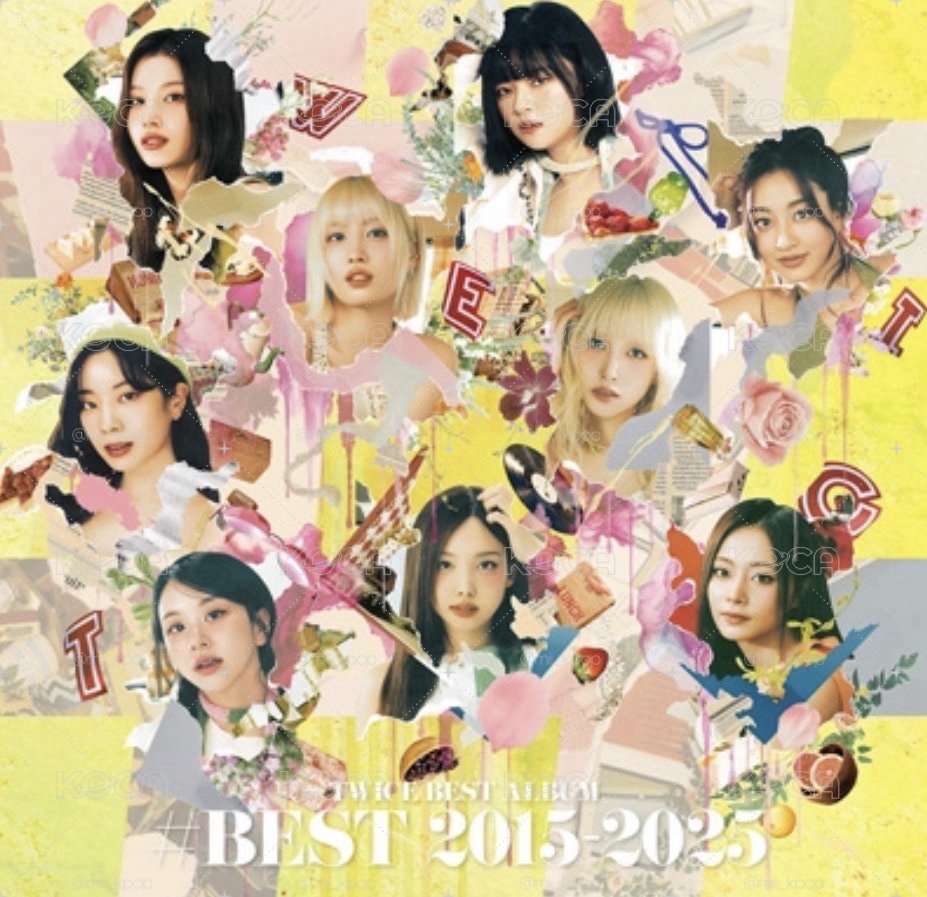 TWICE 最新上市 日版精選輯 『#BEST 2015-2025』 （免二補/9月10日前可發貨）
