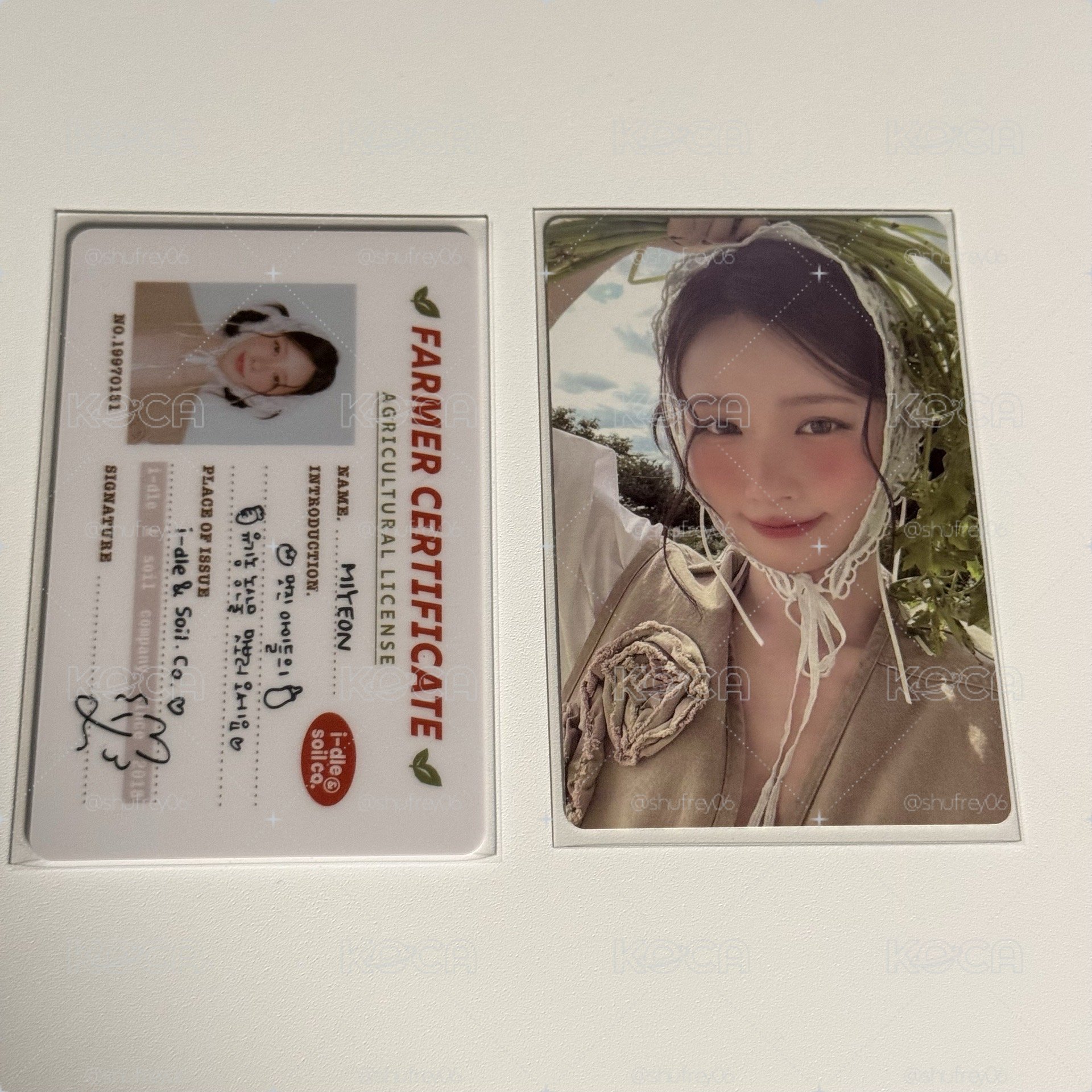 2026年曆 年曆卡 固配 農民證 薇娟 套出