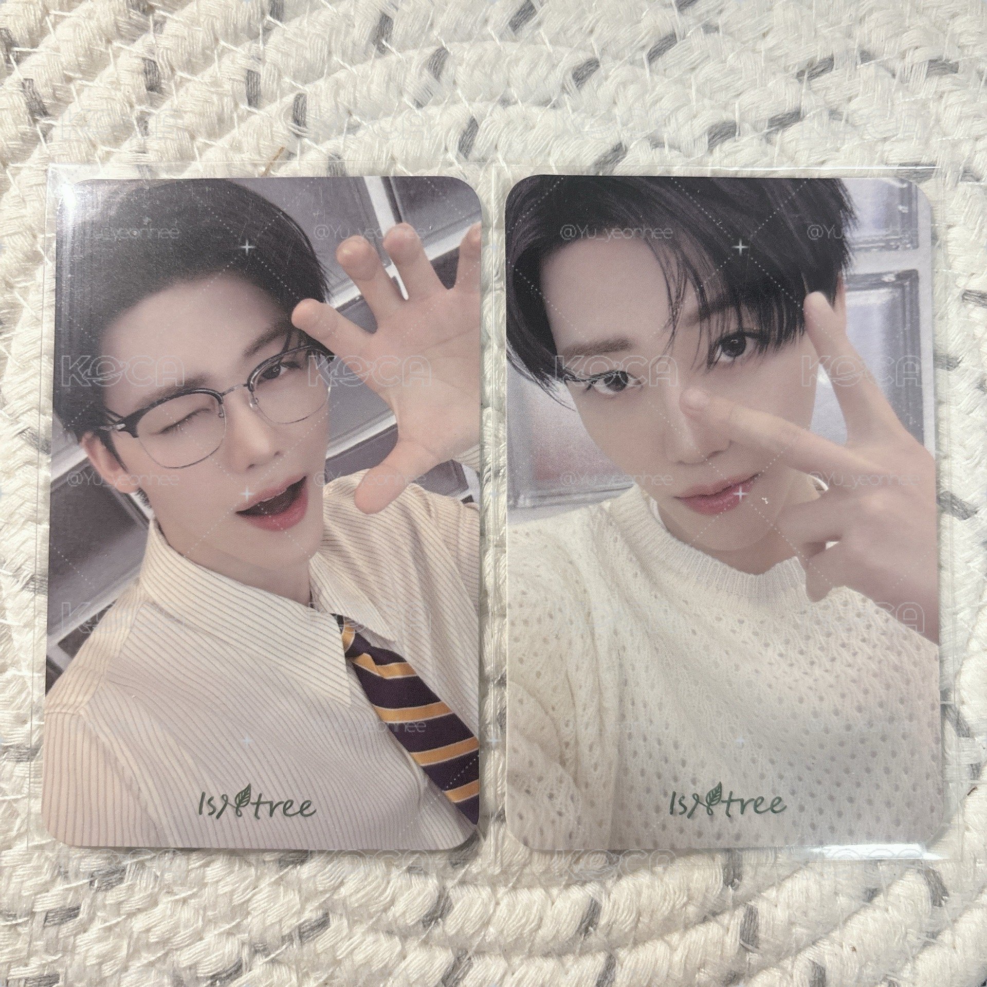 Jaemin 渽民 isntree 代言卡