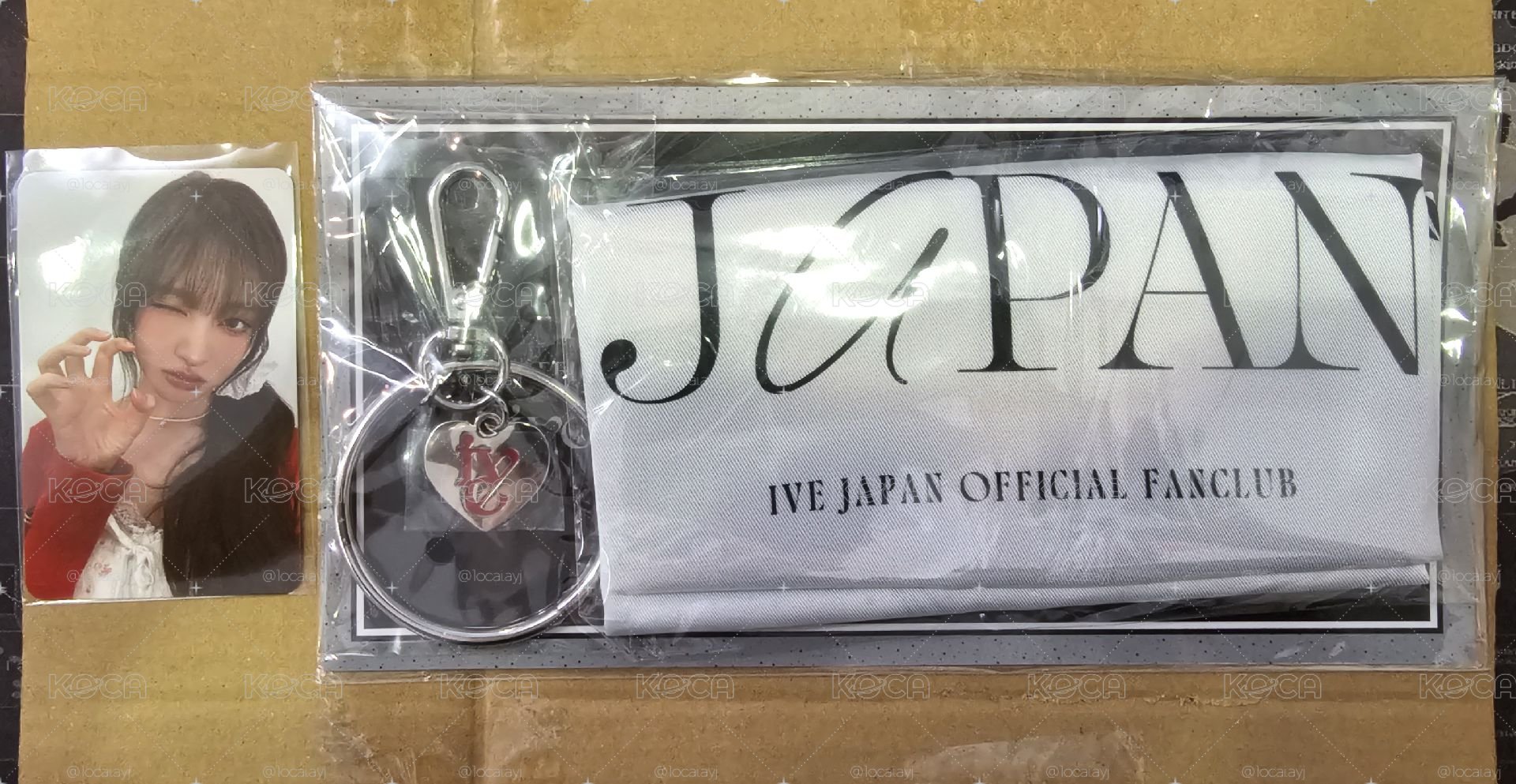 日本五期會員會員禮整套（含卡Liz)