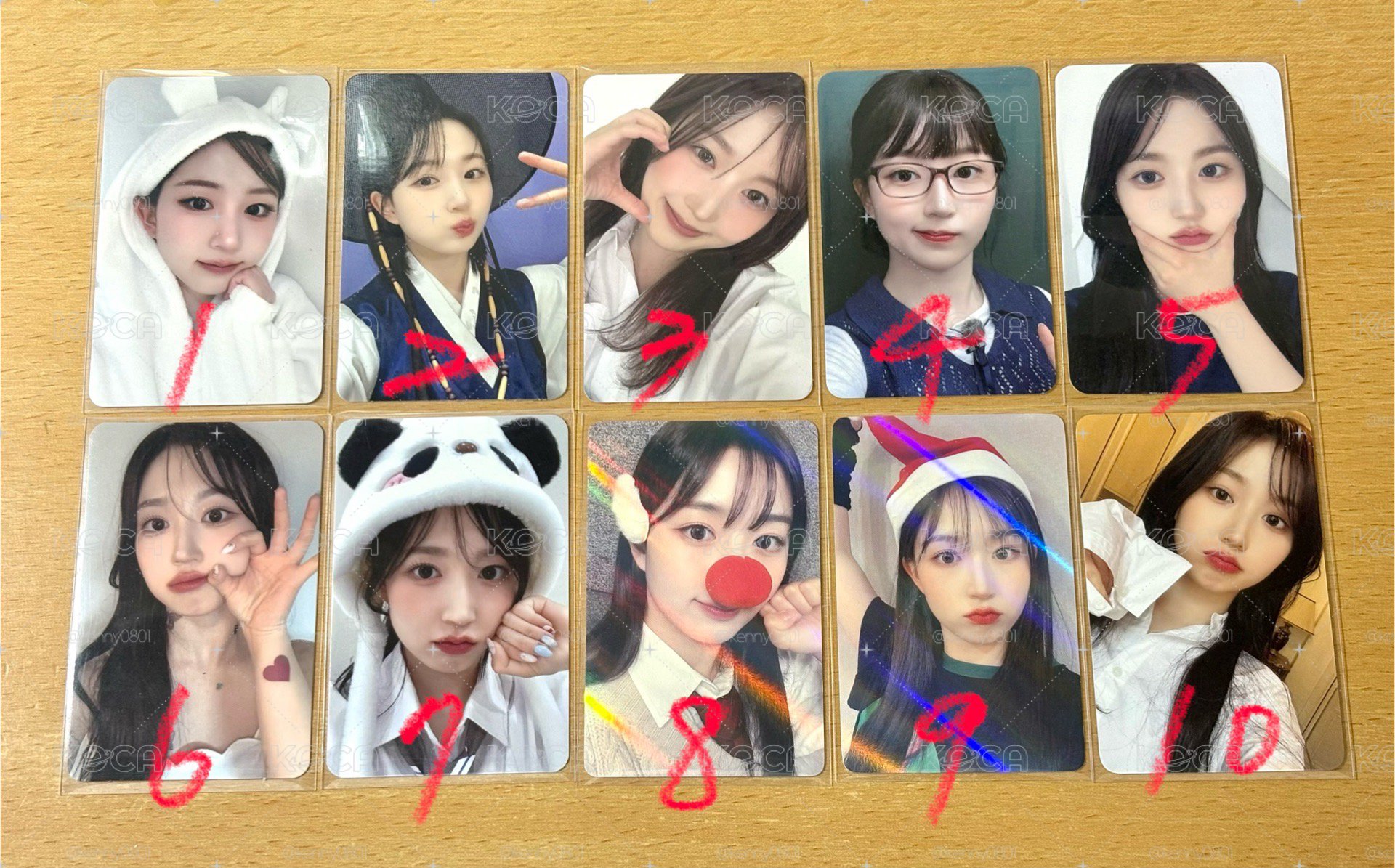 NMIXX Haewon 吳海嫄 簽售 特典 幸運卡 專卡 寫真 小卡