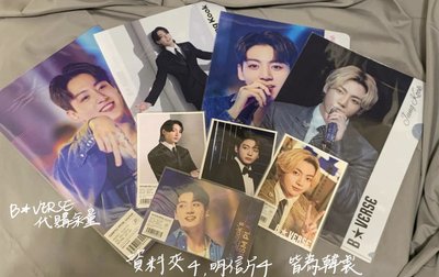 JUNGKOOK / B★VERSE 日本限定 明信片+資料夾套組