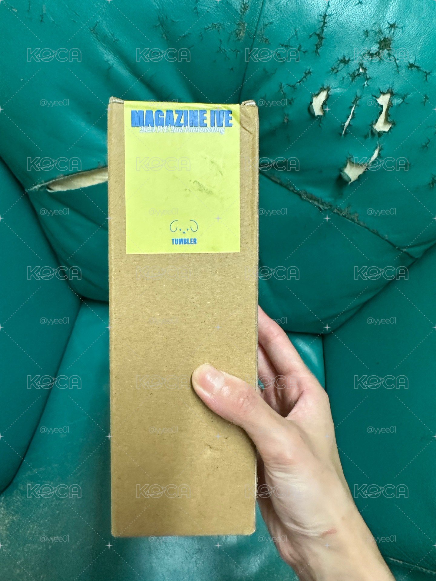 IVE 見面會商品 rei全新未拆草莓包 /俞真水杯