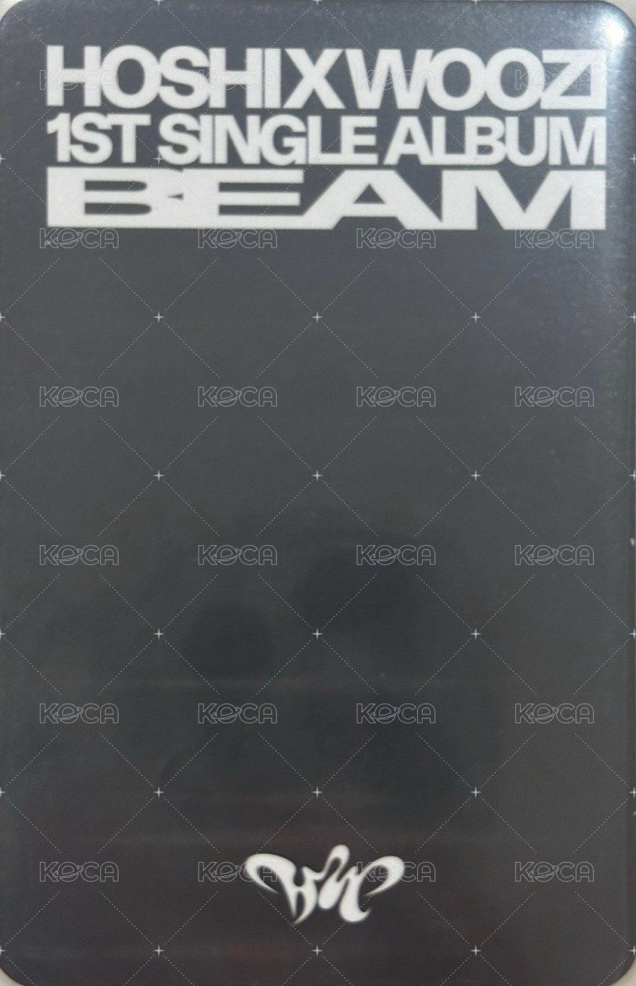 HxW ‘𝗕𝗘𝗔𝗠’ mp 特典卡  背面
