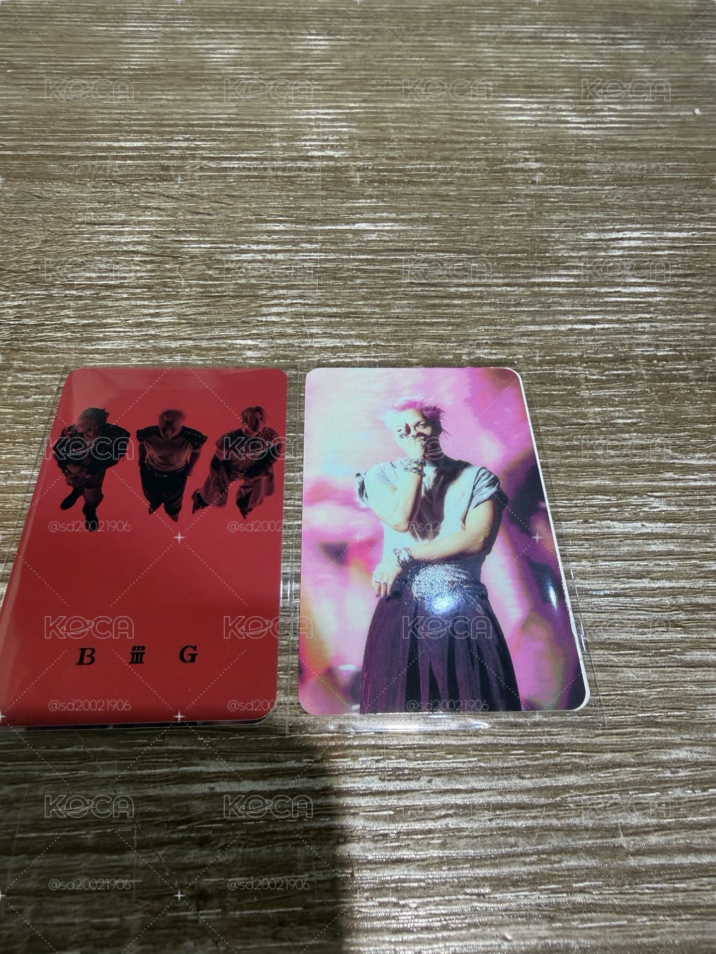 BIGBANG滿額卡