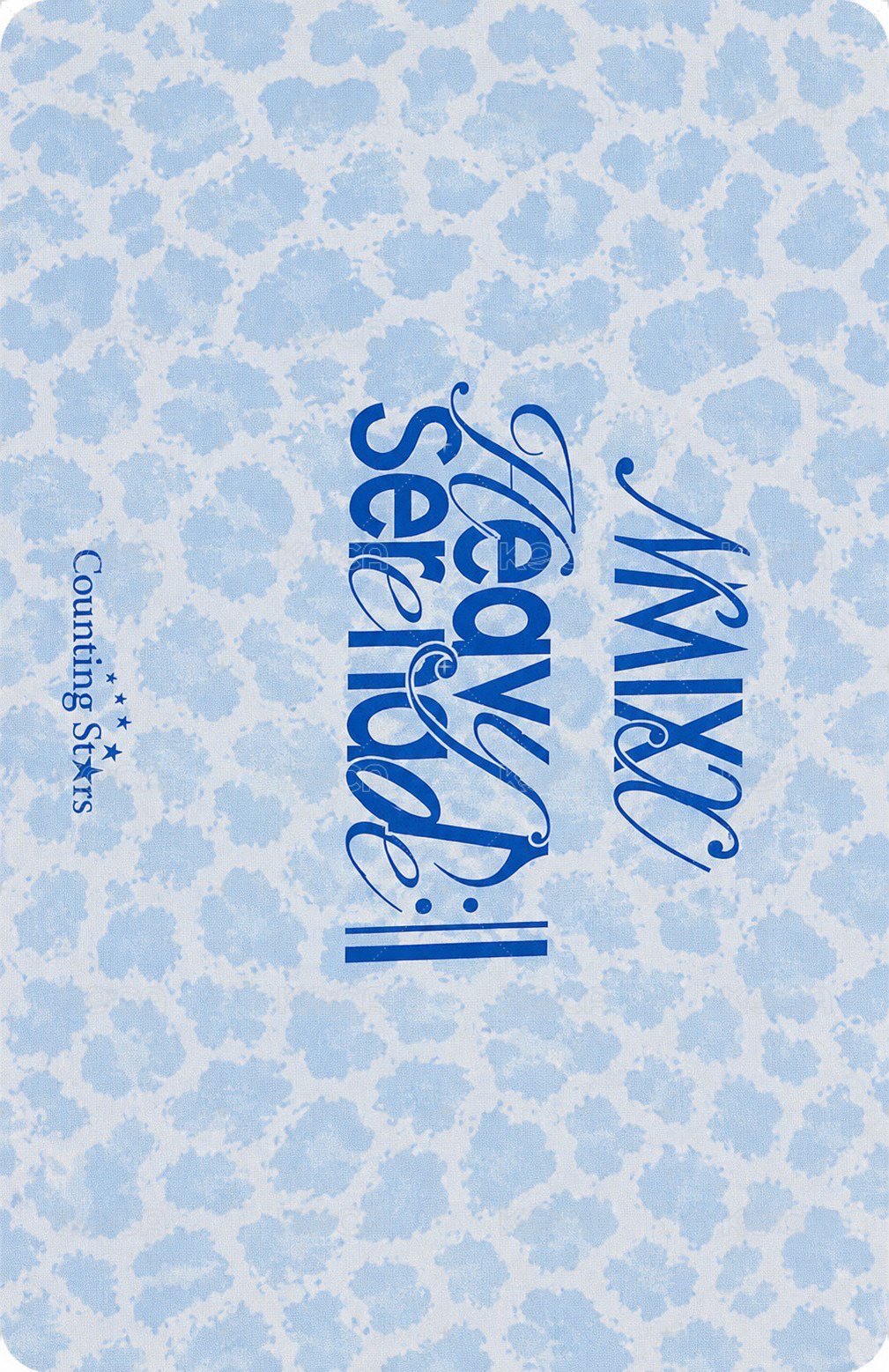 Heavy Serenade 數星星 3.0 幸運卡 團卡 背面