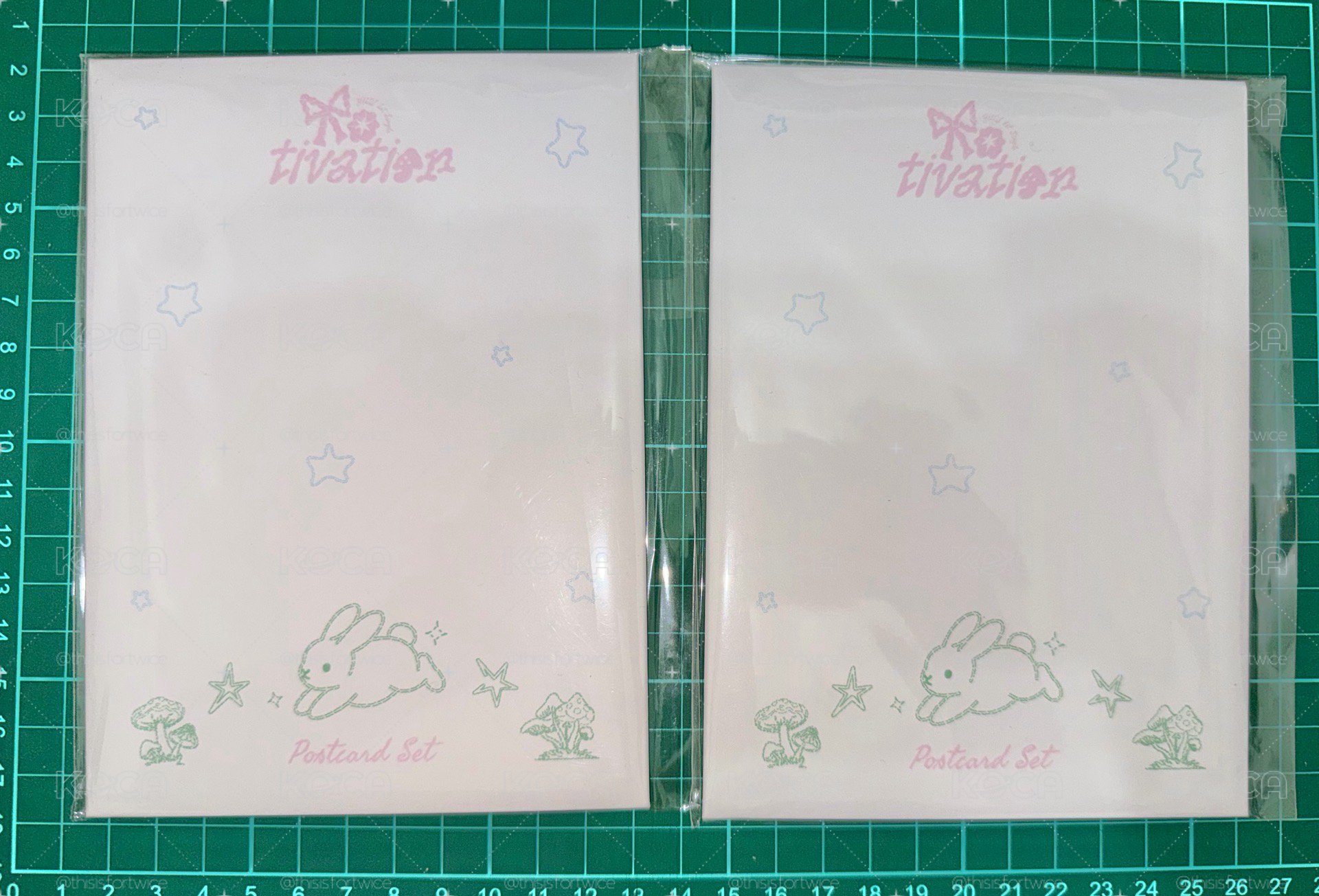 雨琦Motivation快閃店 明信片組未拆