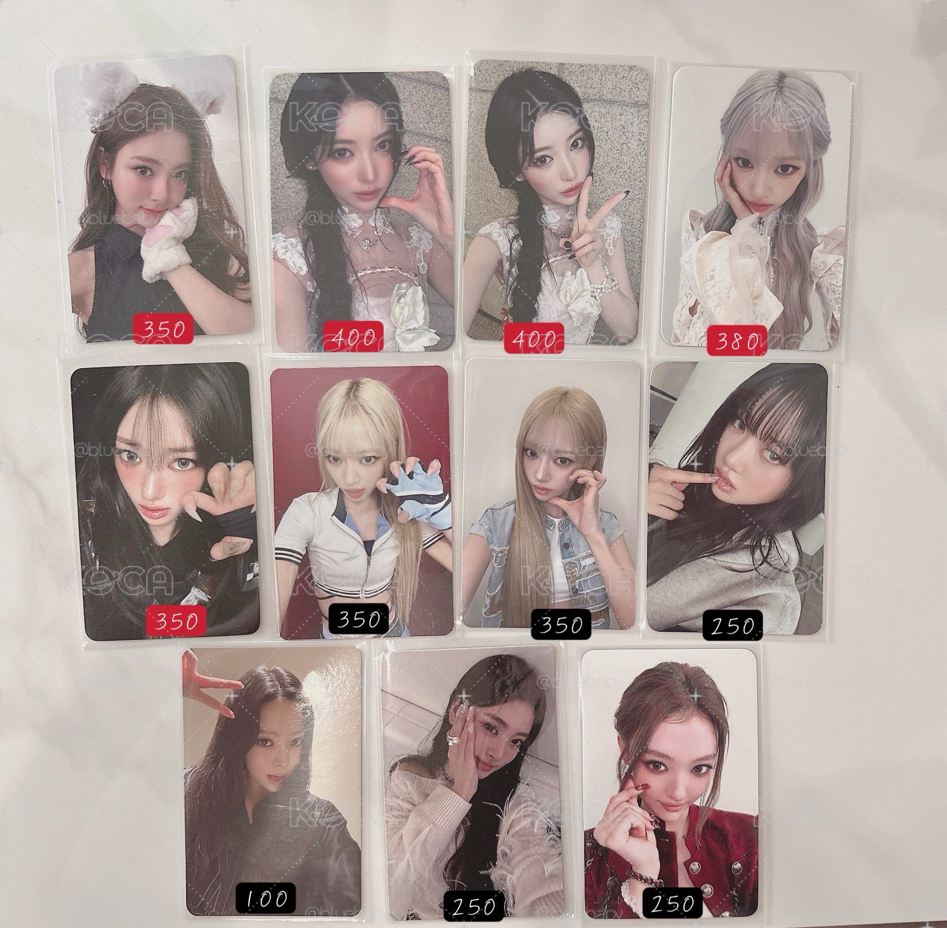 Meovv 現貨小卡 el hl yeti dmm k2g Anna sooin Gawon narin Ella