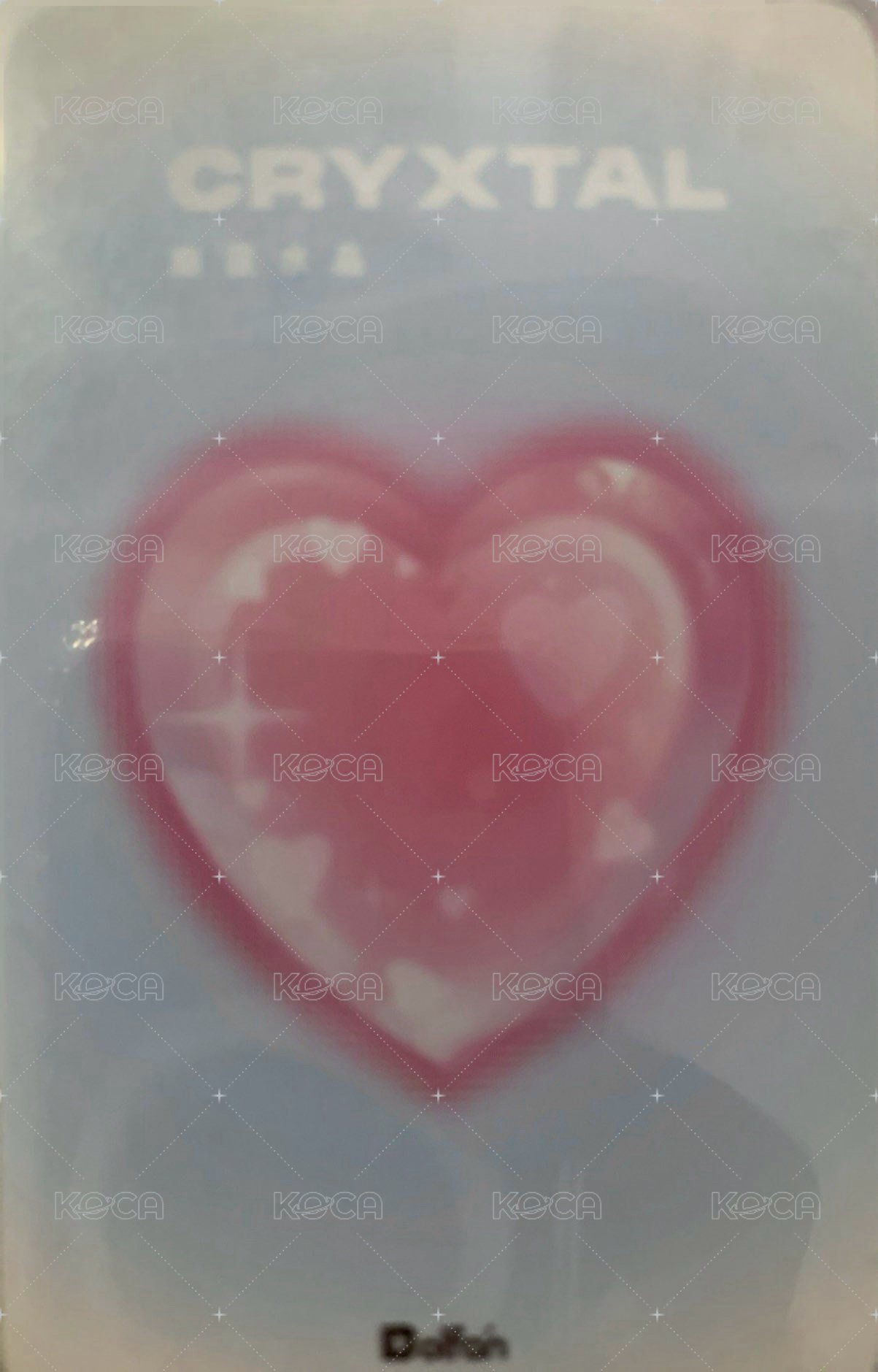 2周年見面會 Heart Touch 隨機卡  背面