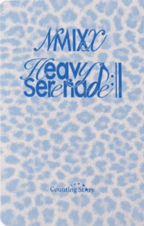 Heavy Serenade 數星星 3.0 幸運卡  背面