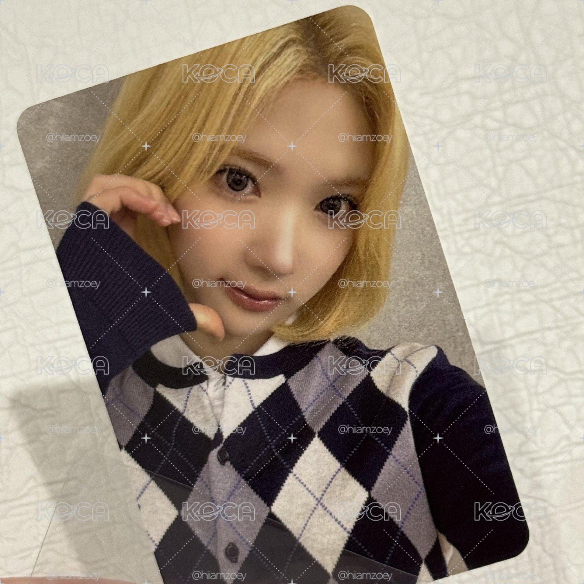 .ᐟ.ᐟ現貨.ᐟ.ᐟ迷二 am幸運卡 Jiwoo