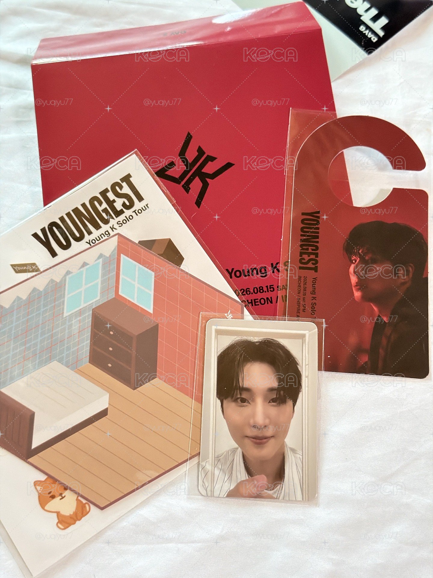 DAY6 Young K solo控入場禮