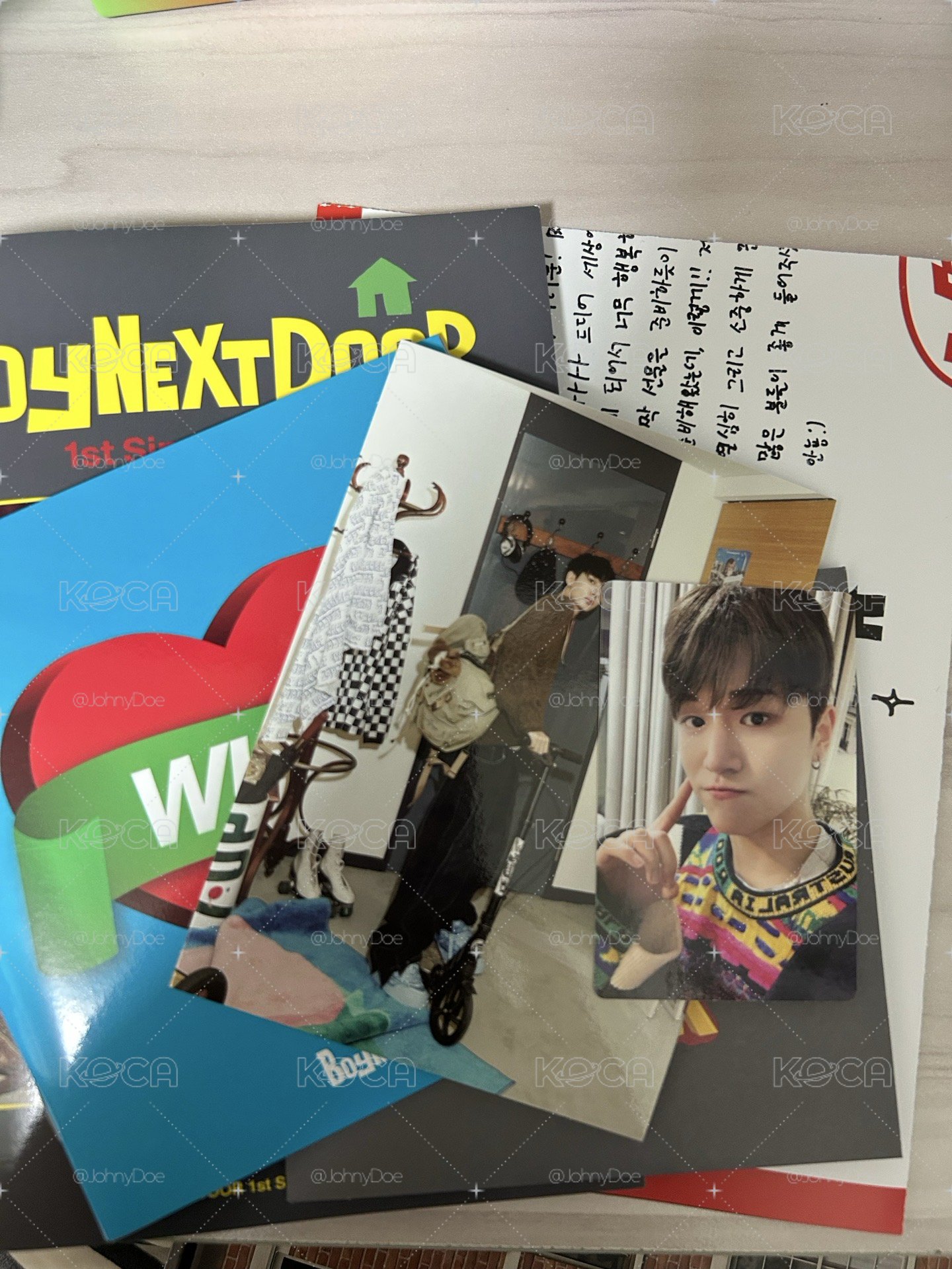 #售 BOYNEXTDOOR 空專 WHO! $50/2
