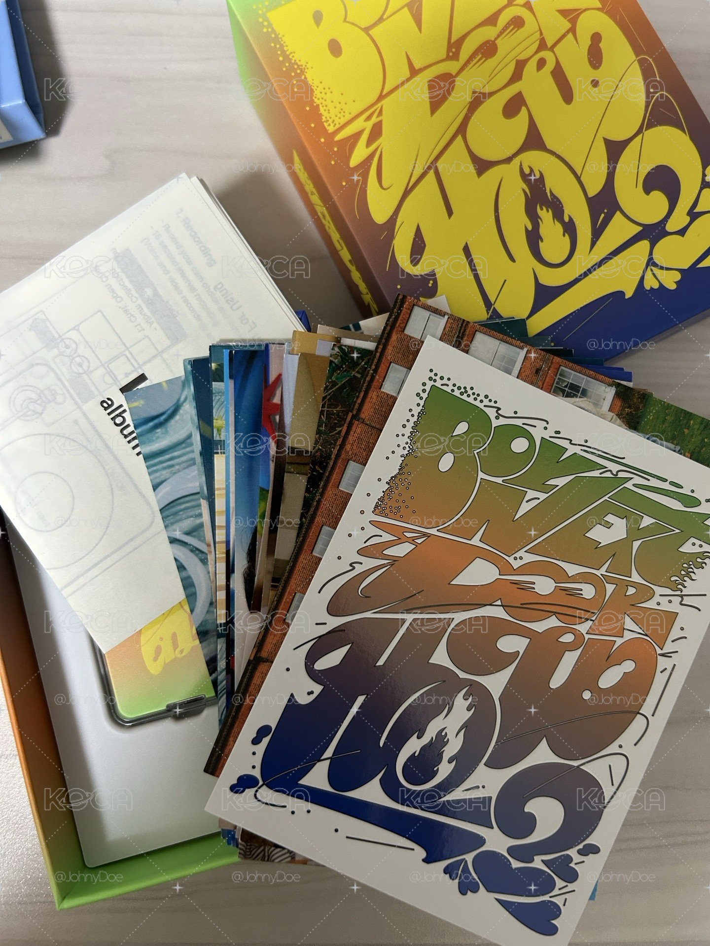 #售 BOYNEXTDOOR 空專 HOW $100/4