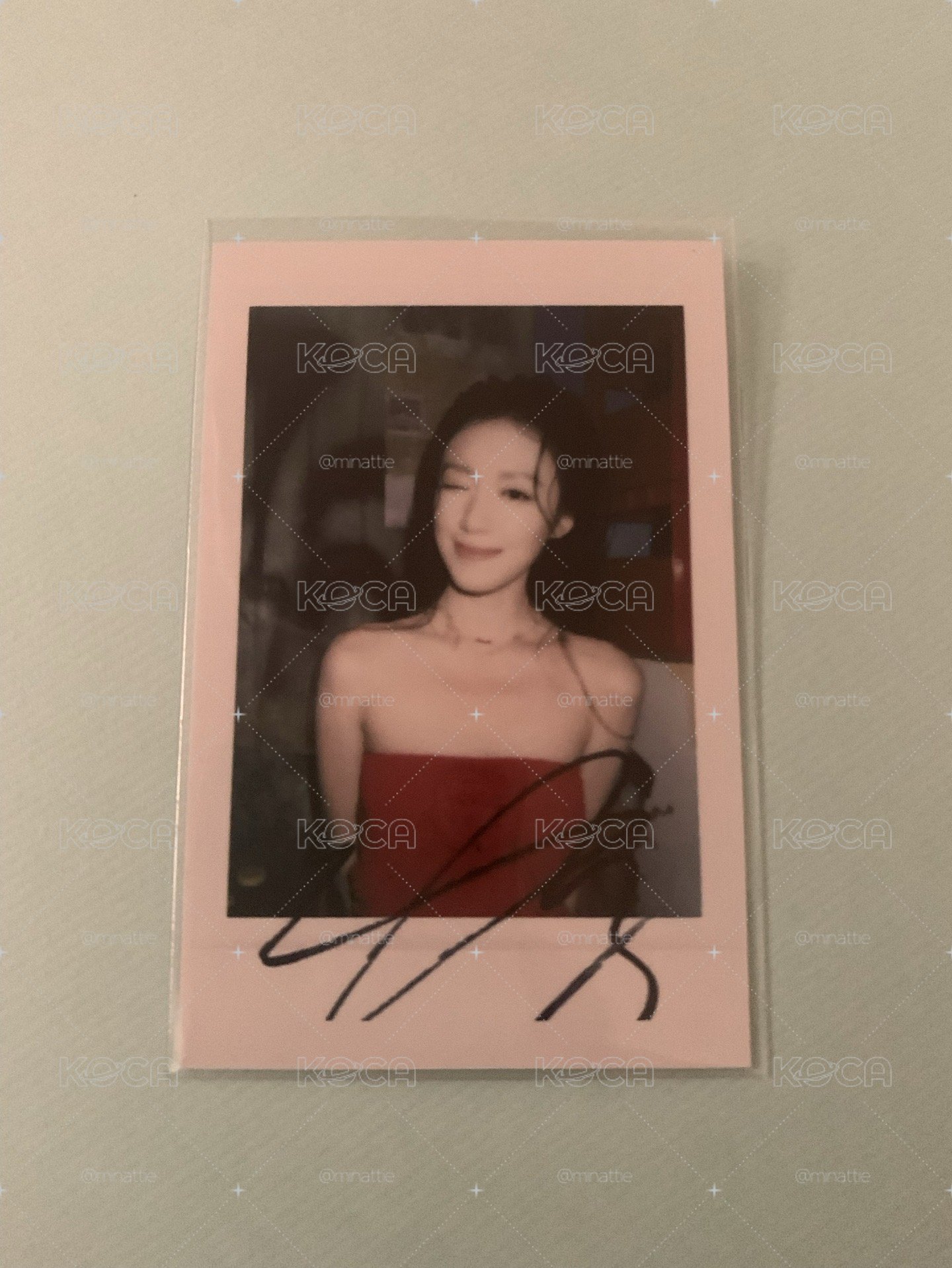 AM特典～美美紅衣刷❤️