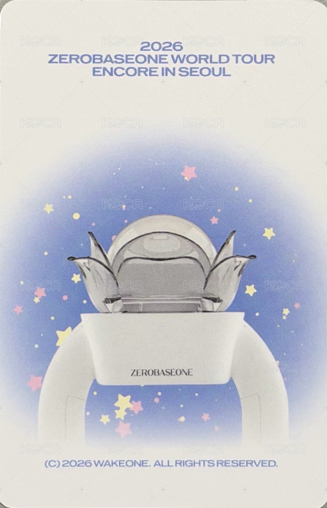 H&N 安可 周邊卡 水晶球卡 背面