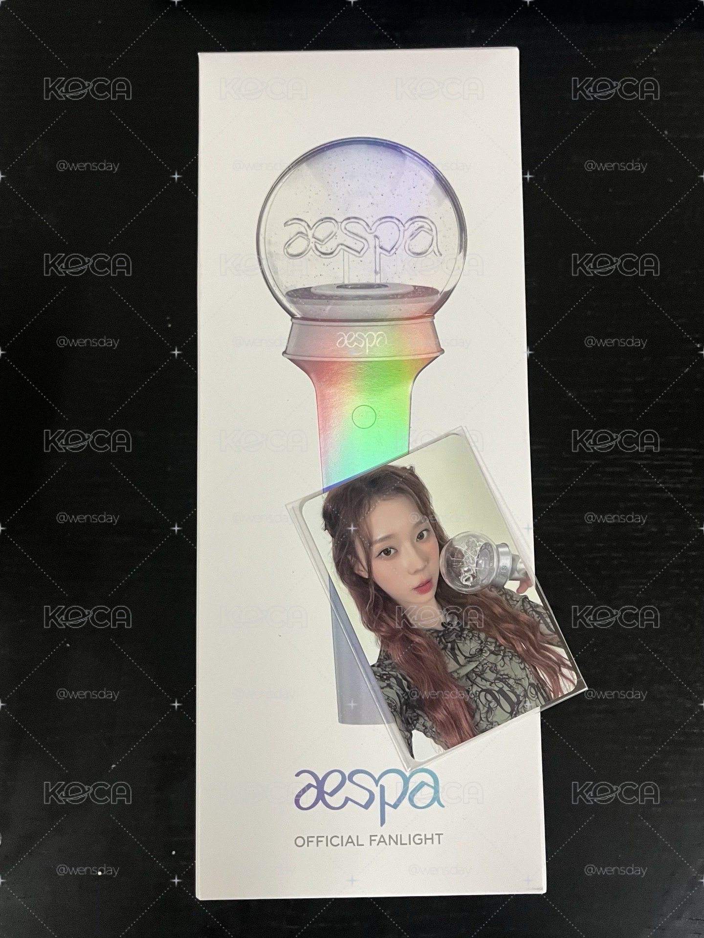aespa 一代手燈（含卡）