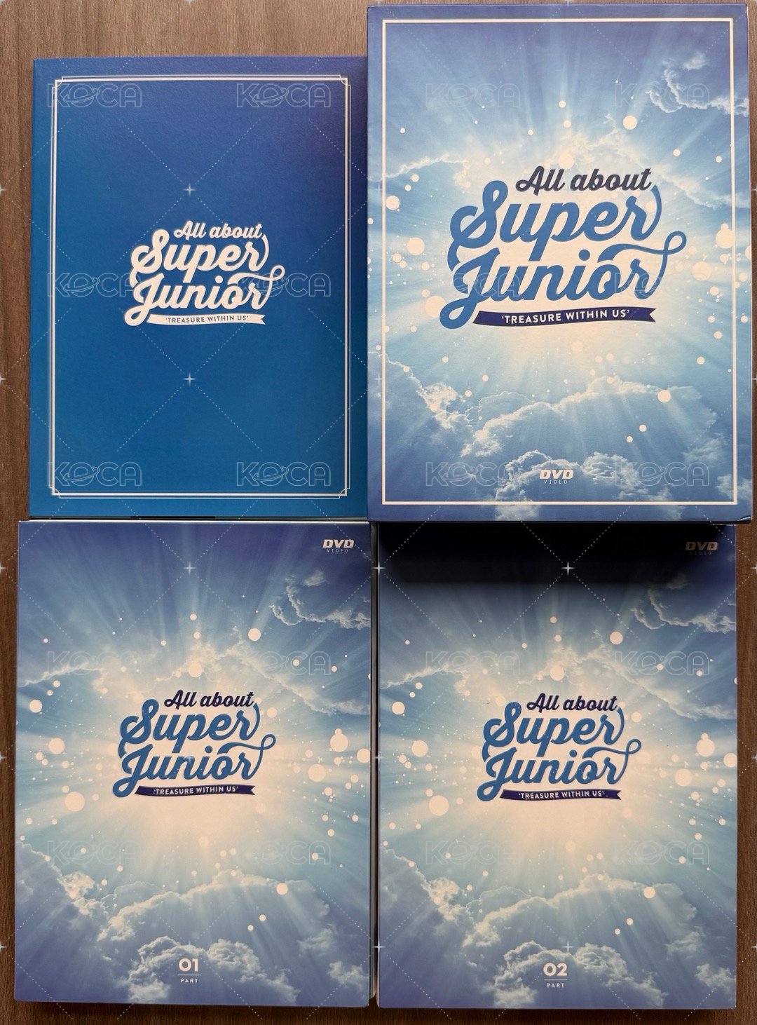 All About Super Junior TREASURE WITHIN US DVD