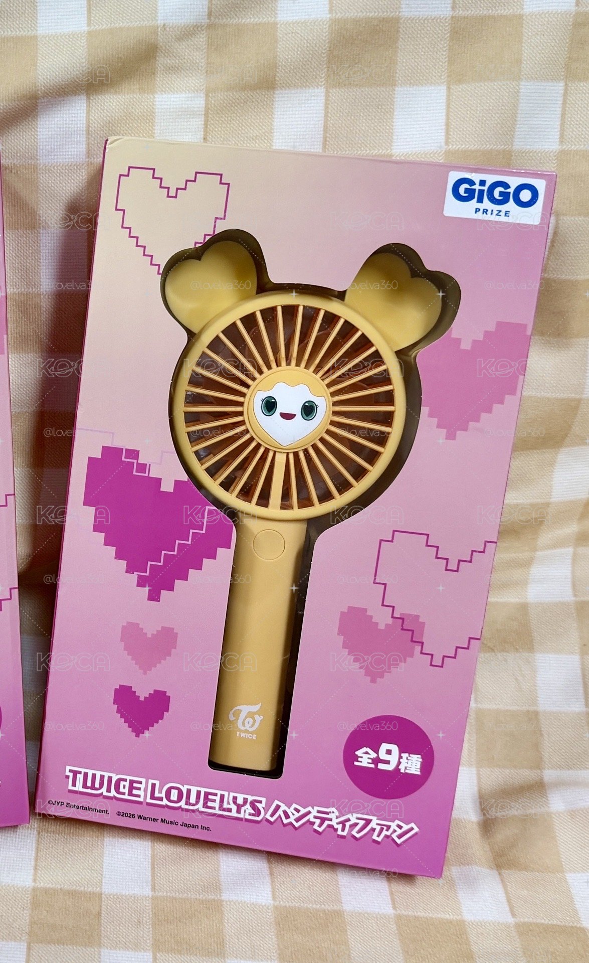 TWICE GIGO手持風扇