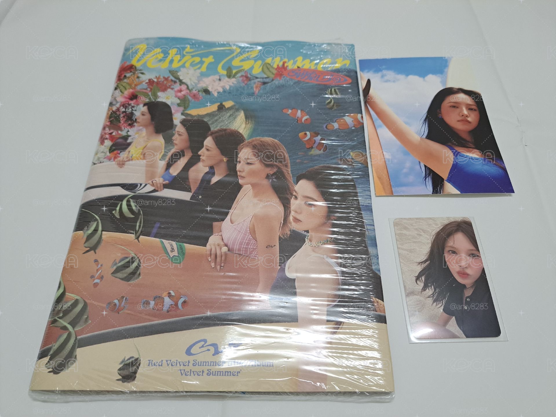 Red velvet Velvet Summer Wendy 小卡 Yeri 明信片 全專