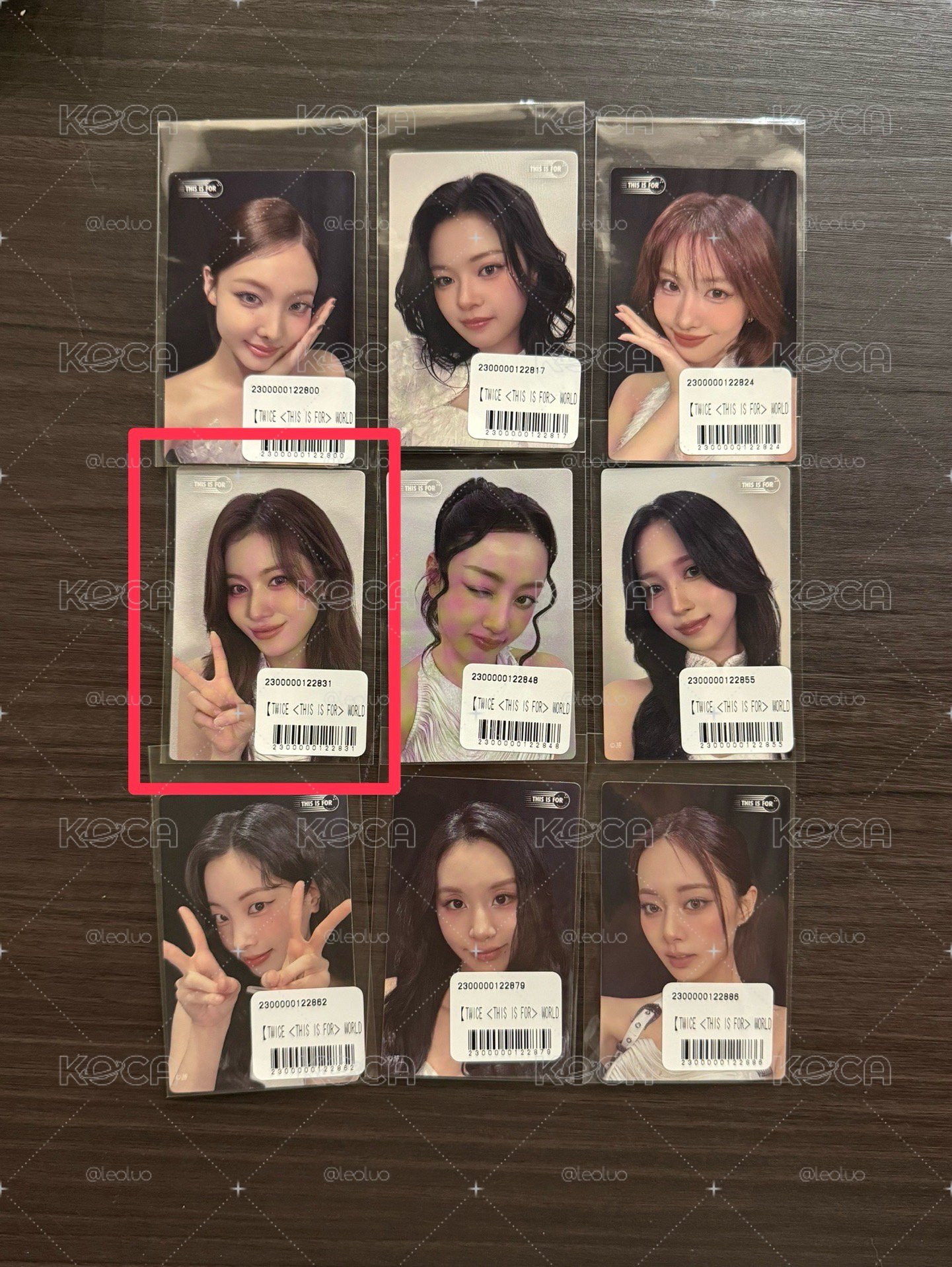 紗 一番賞卡貼（1）