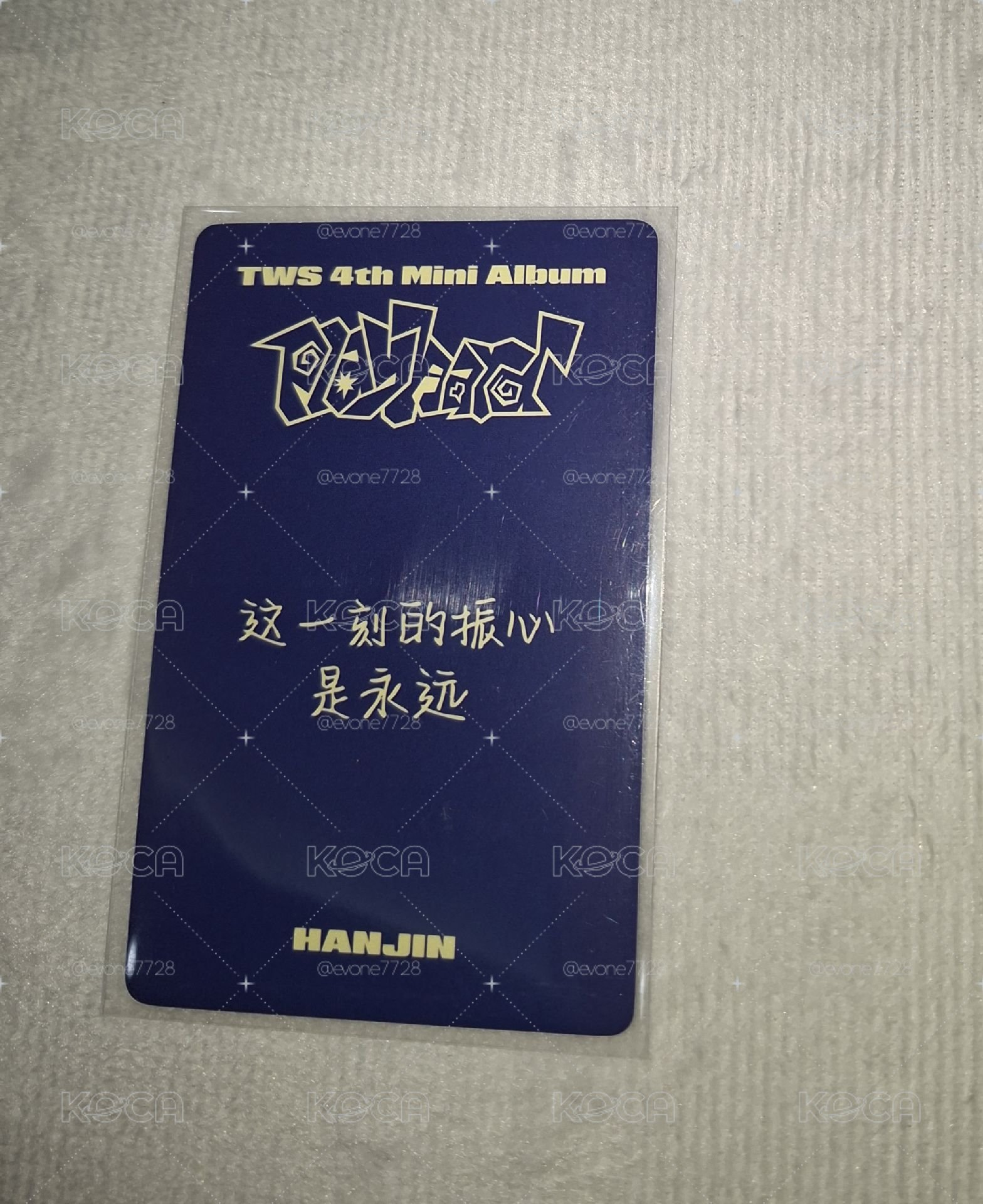 韓振各種小卡