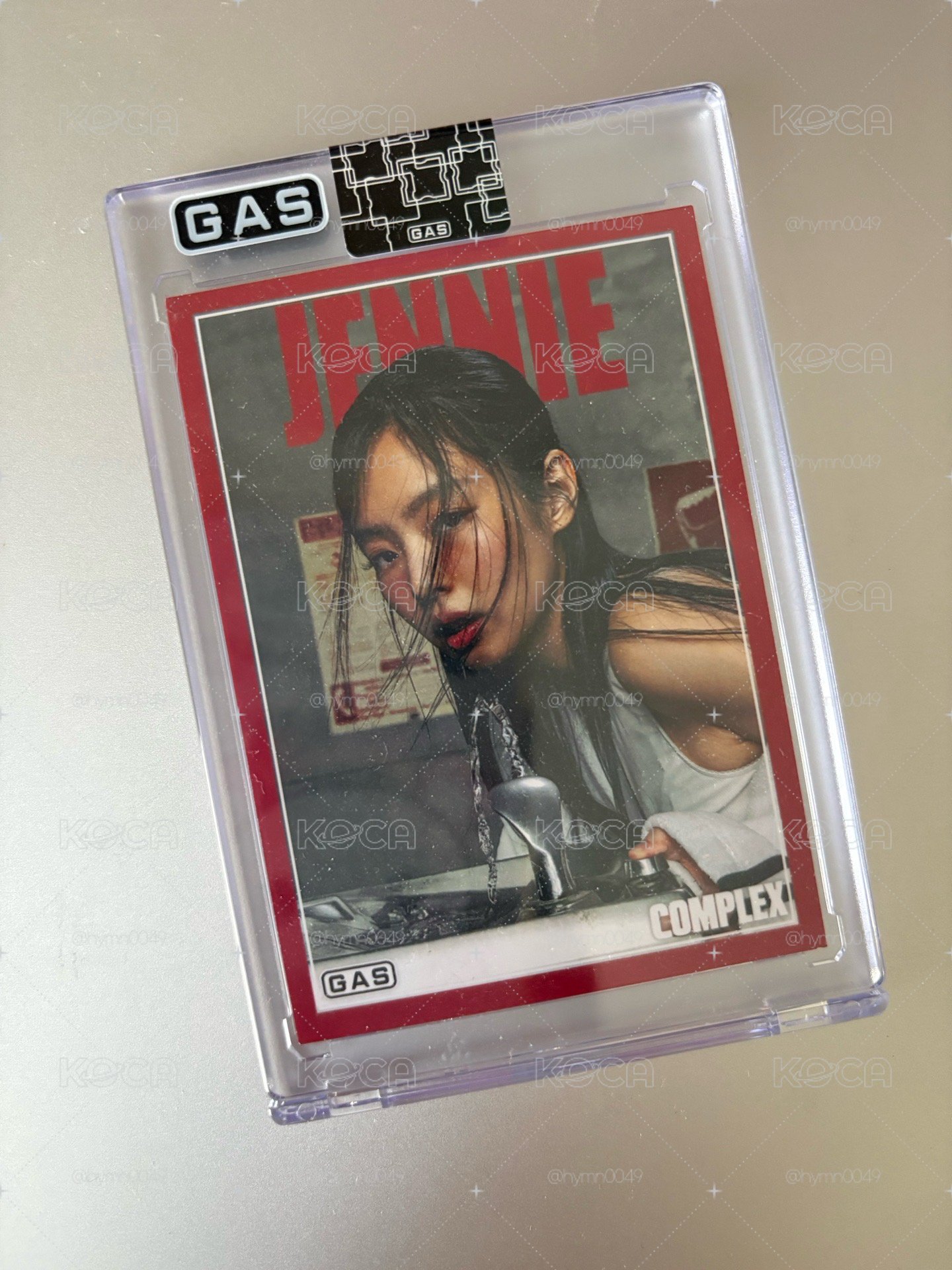Jennie GAS 紅筐收藏卡