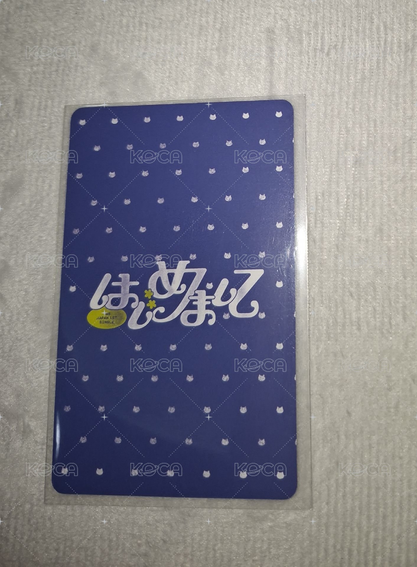 初次見面 日咖 特典卡 