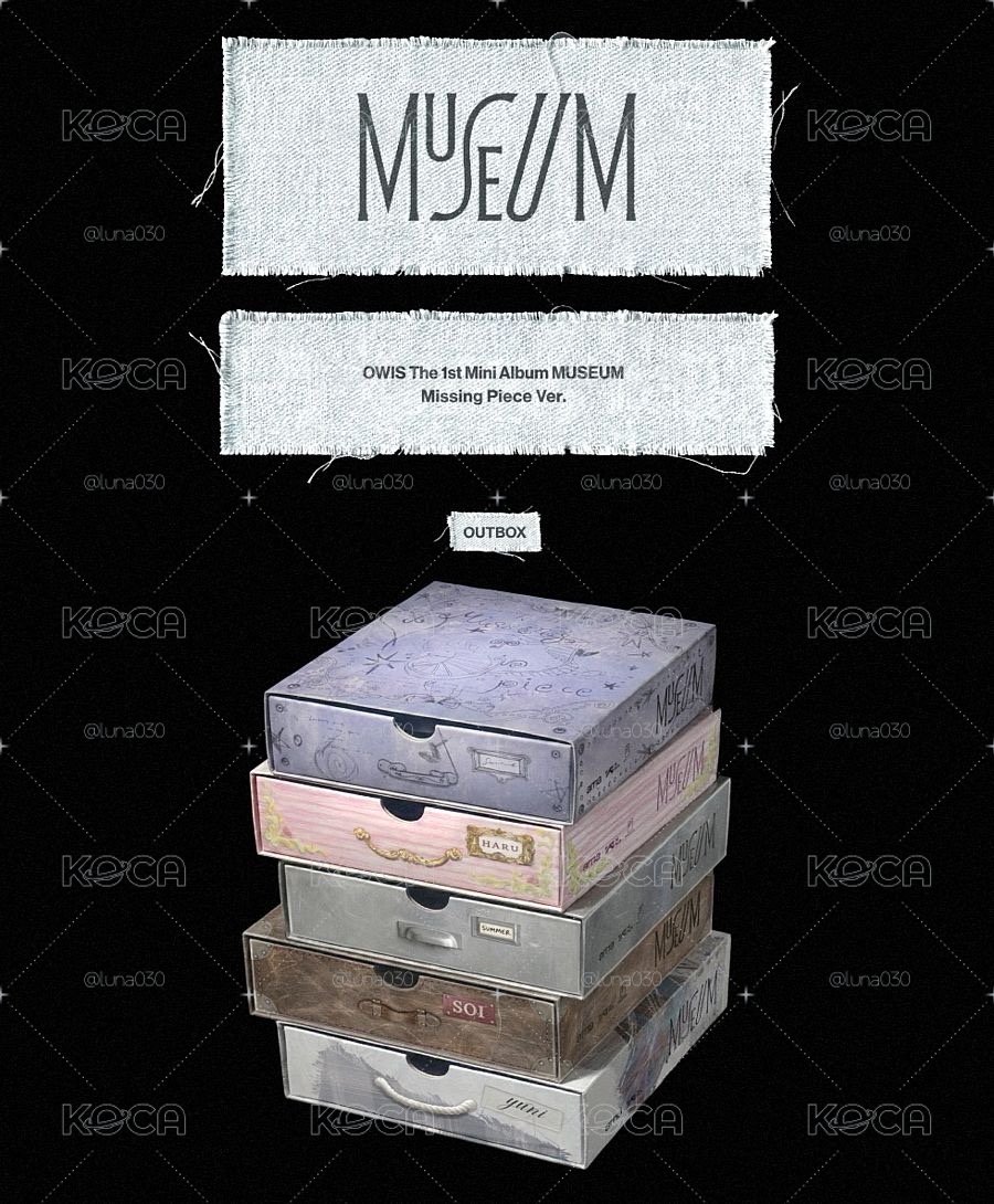 OWIS 1st Mini Album [MUSEUM] Missing Piece Ver. 