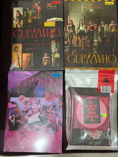 ITZY Guess who 未拆專一套