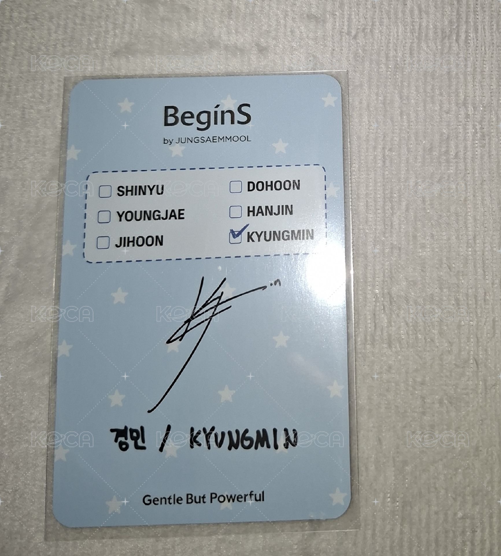 BeginS 2.0 代言卡 